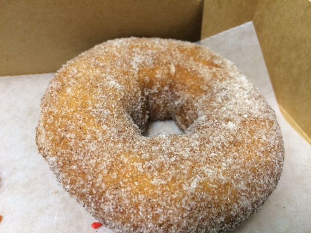 duck donuts cinnamon sugar donut