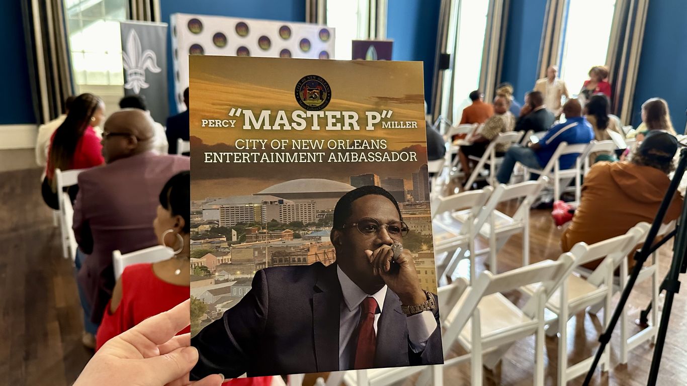 Master P adalah duta hiburan baru New Orleans