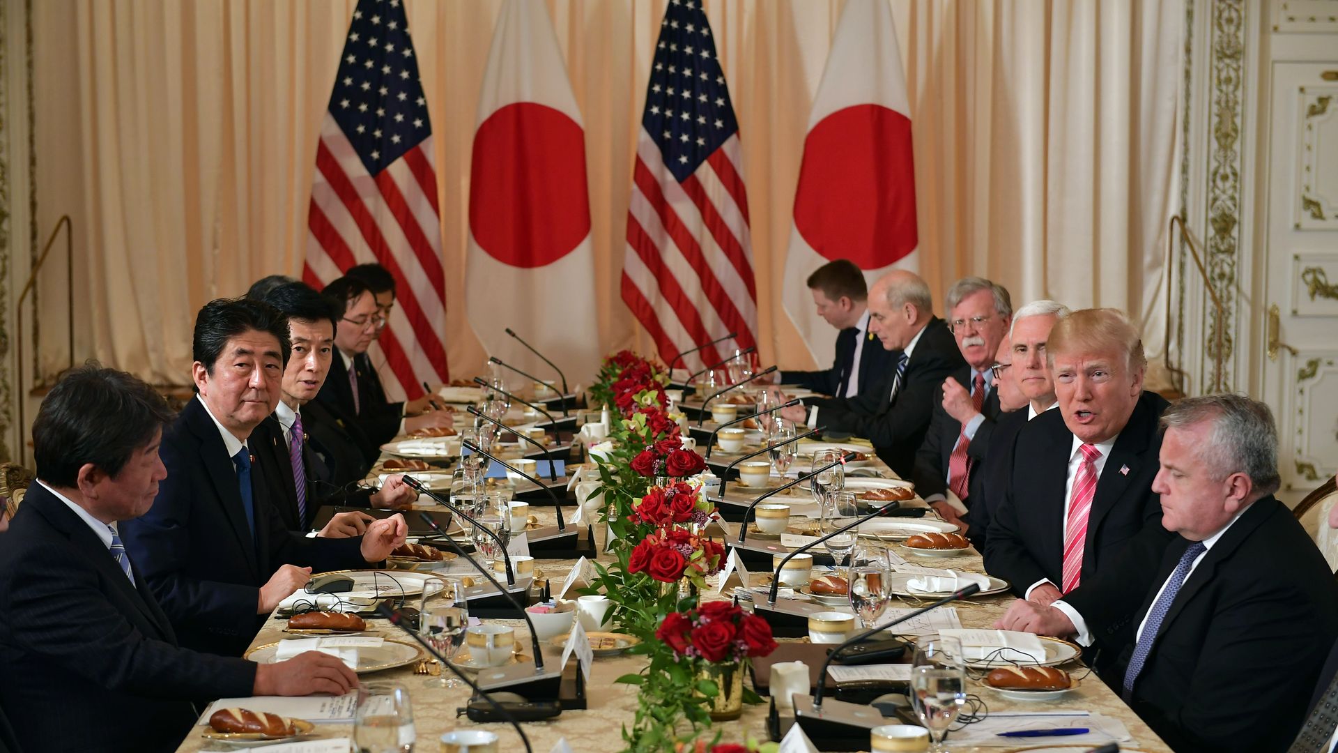 Trump and Abe