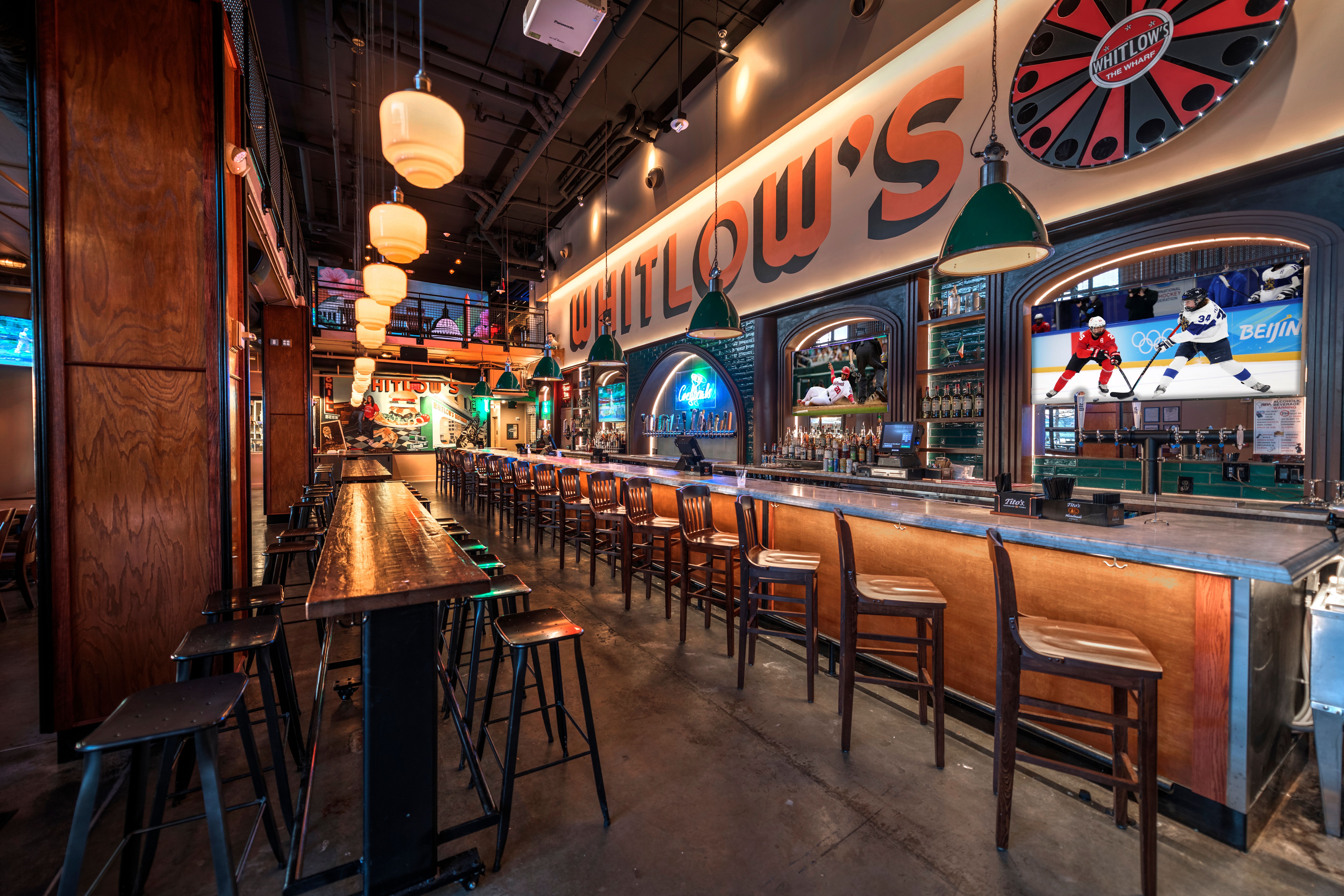 Whitlow's at the Wharf new bar