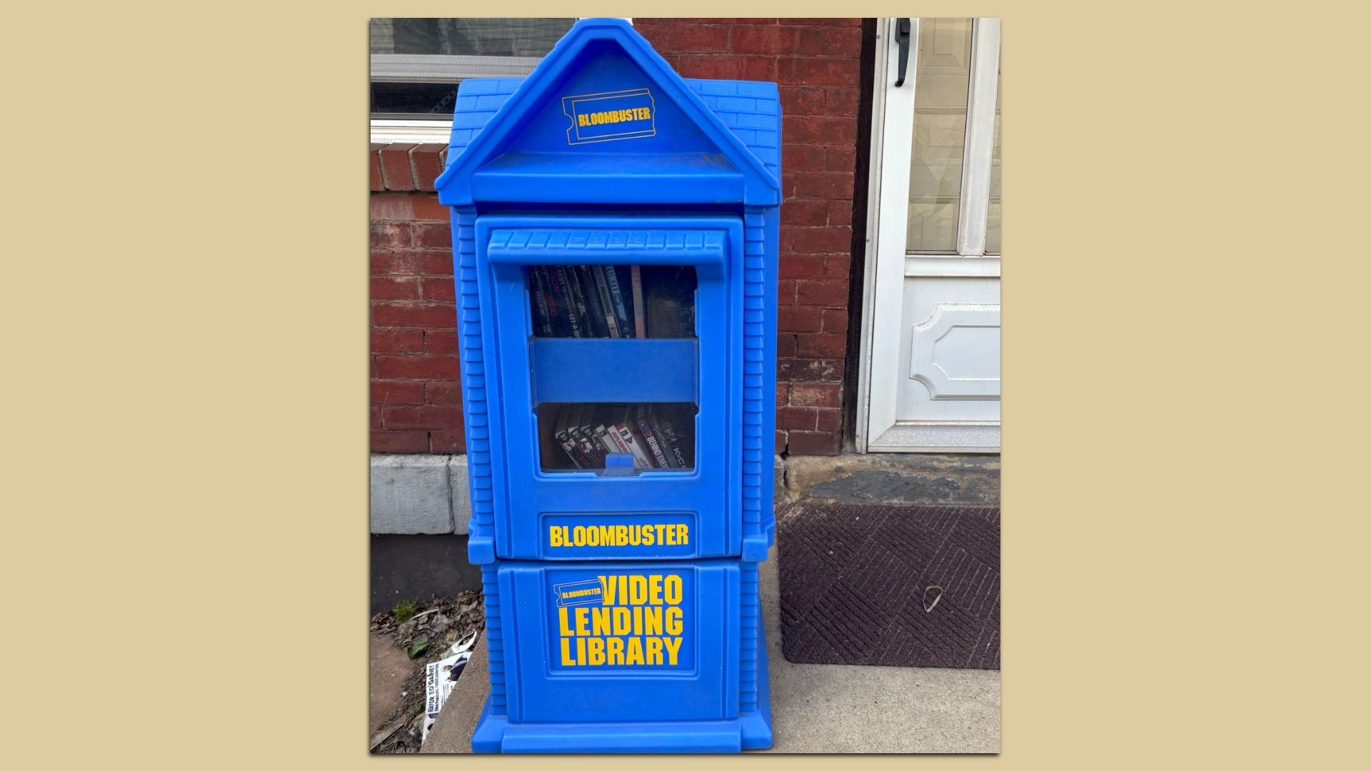 A free blockbuster box