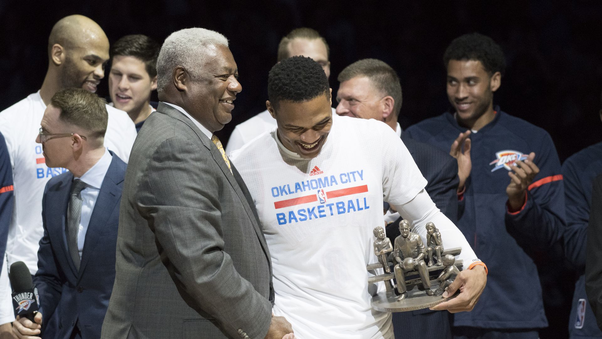 Oscar Robertson and Russell Westbrook