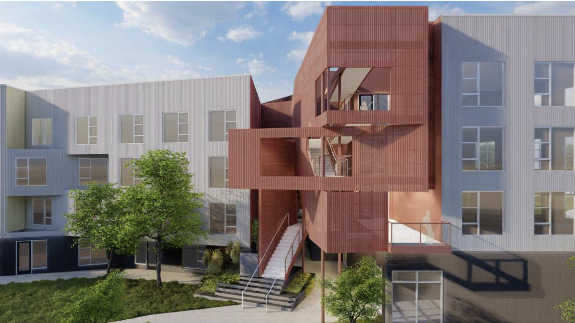 rendering of SOMO lofts