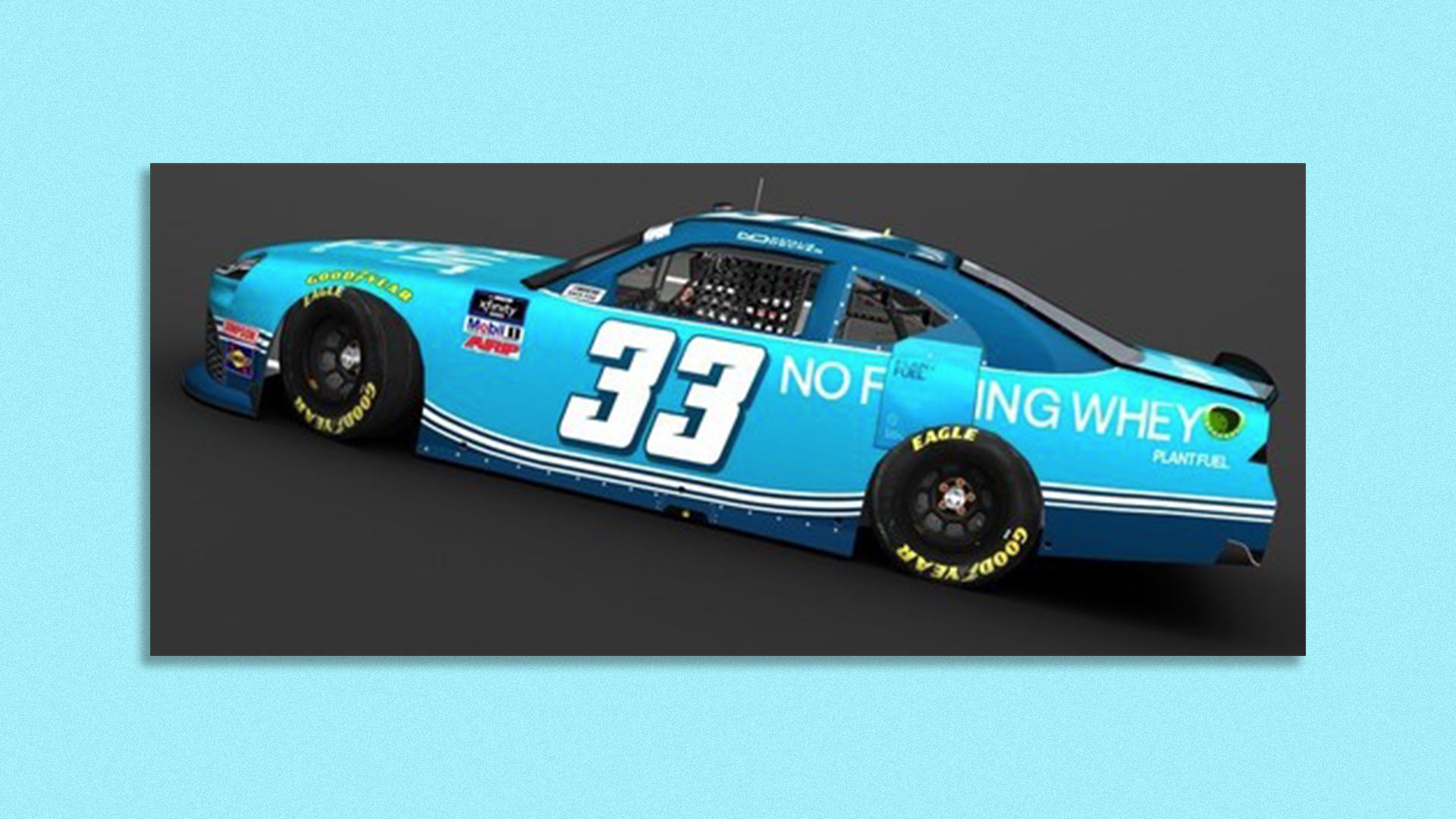 A number 33 race car