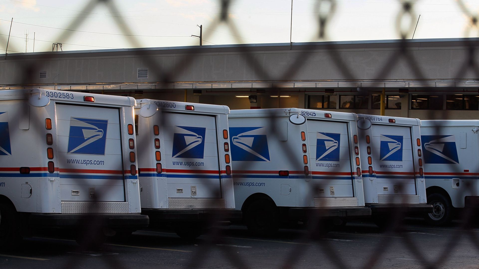 Postal service vehicles