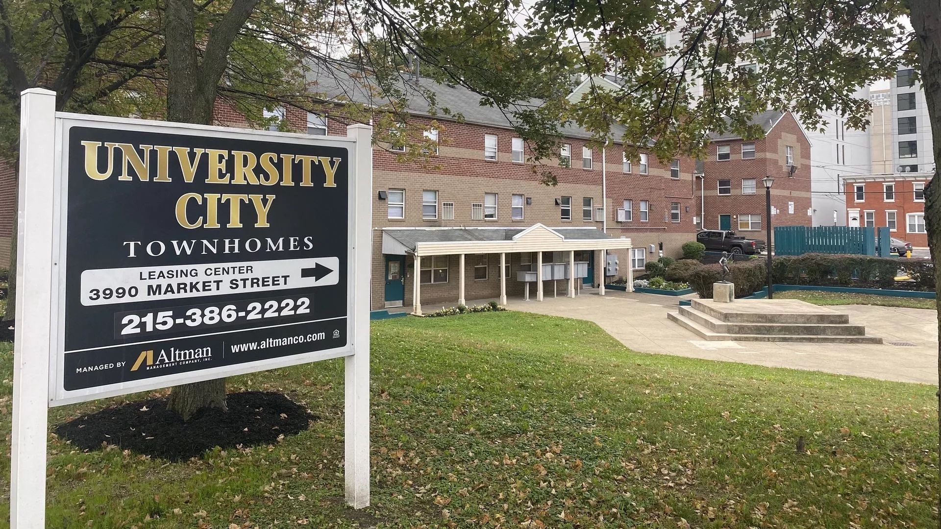 The University City Townhomes in West Philadelphia.