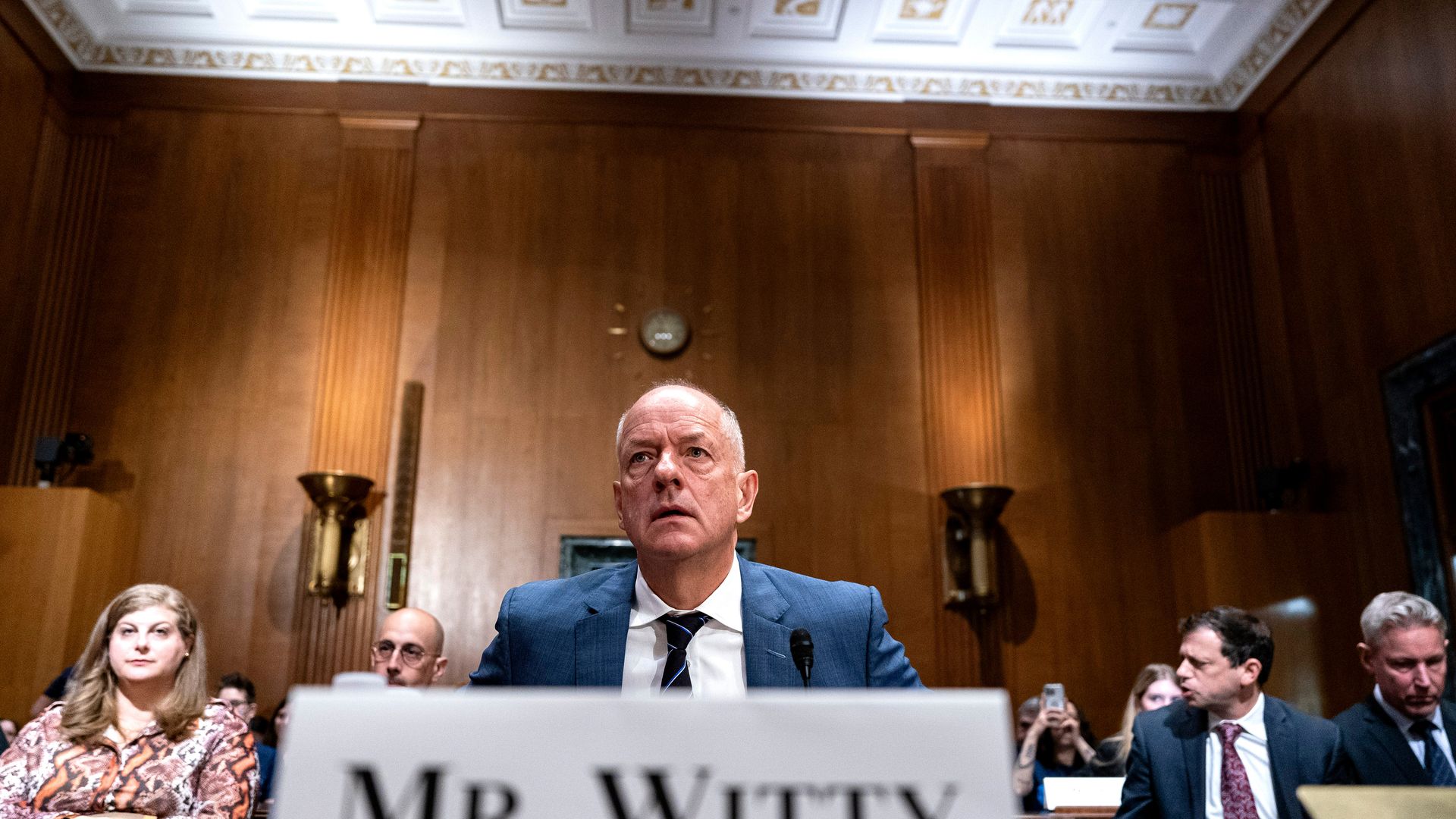 A photo of UnitedHealth Group CEO Andrew Witty.