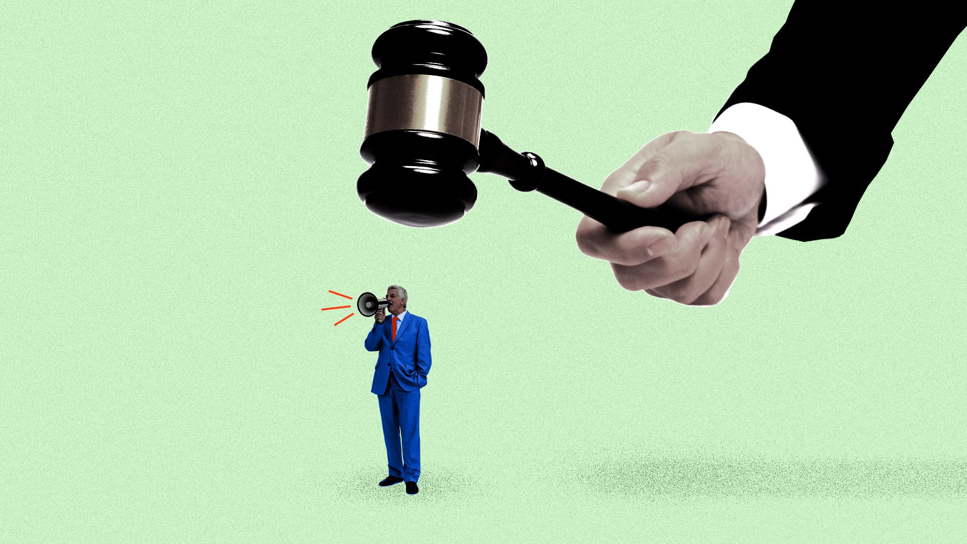 Trump hammering down on a Republican candidate.