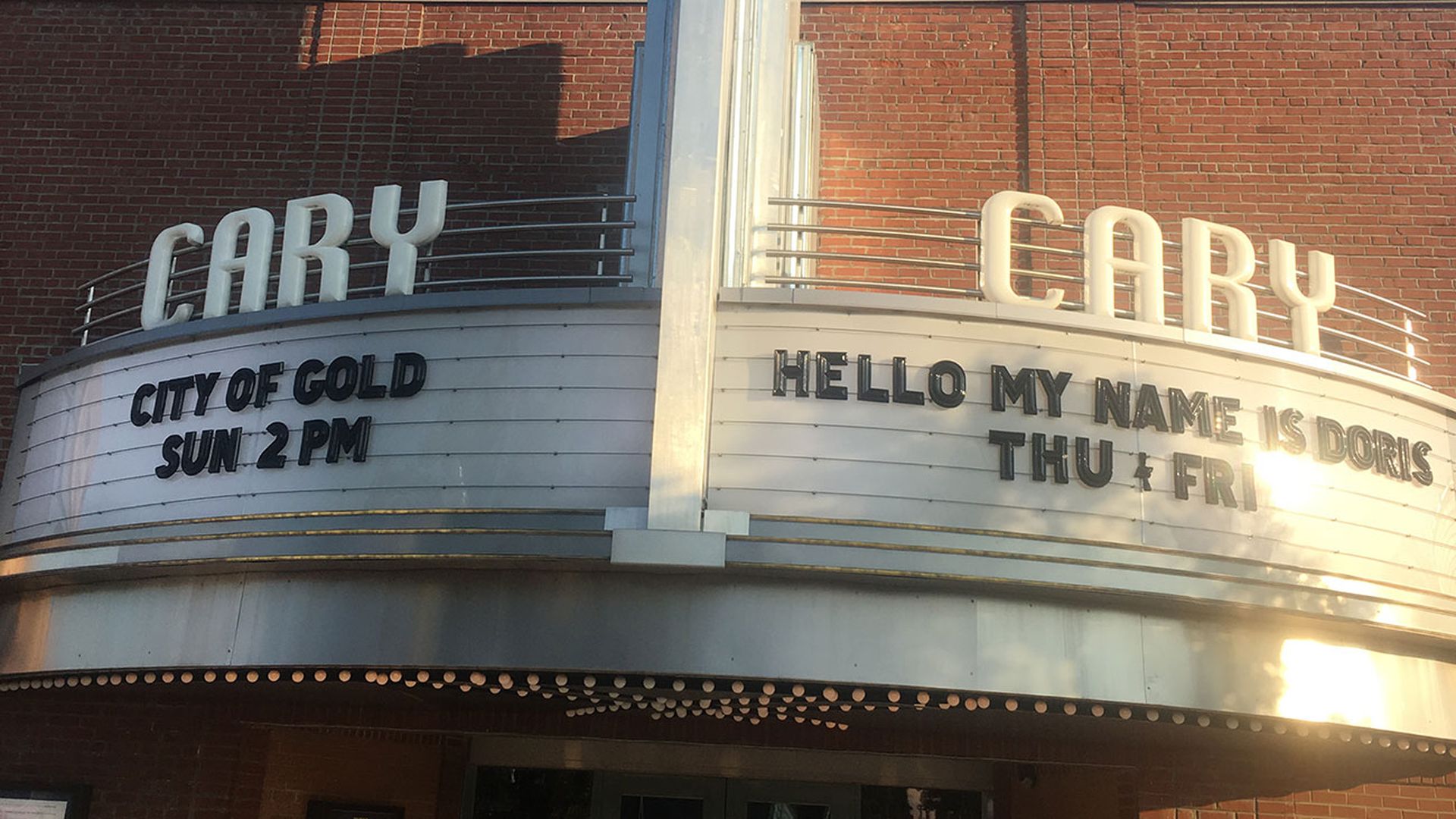Cary-Theater-marquee