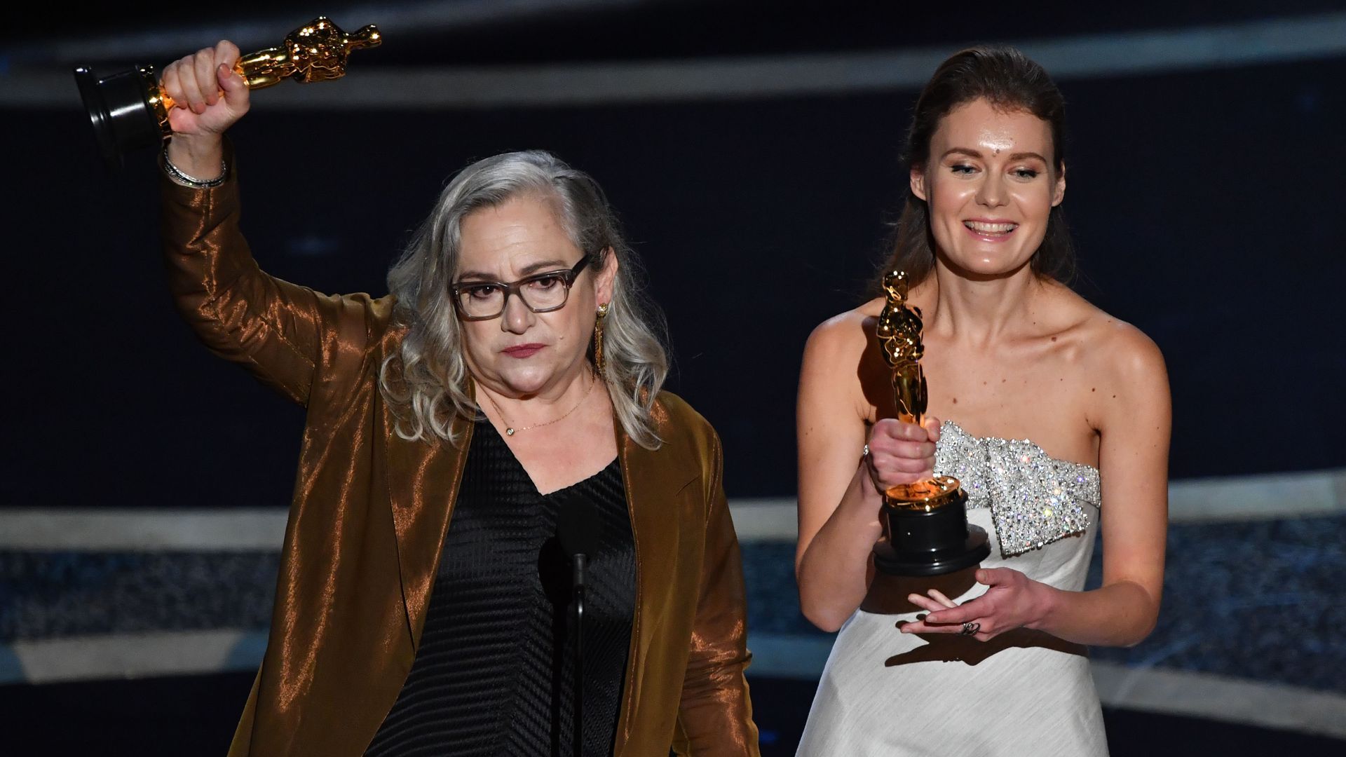 Director Carol Dysinger (left) and producer Elena Andreicheva