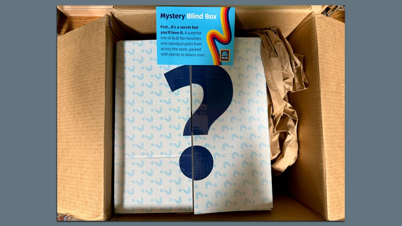 Aldi's blind box giveaway brings free grocery surprises