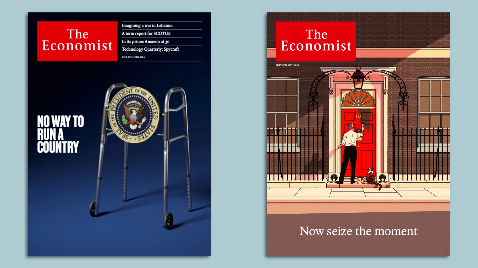 Economist covers