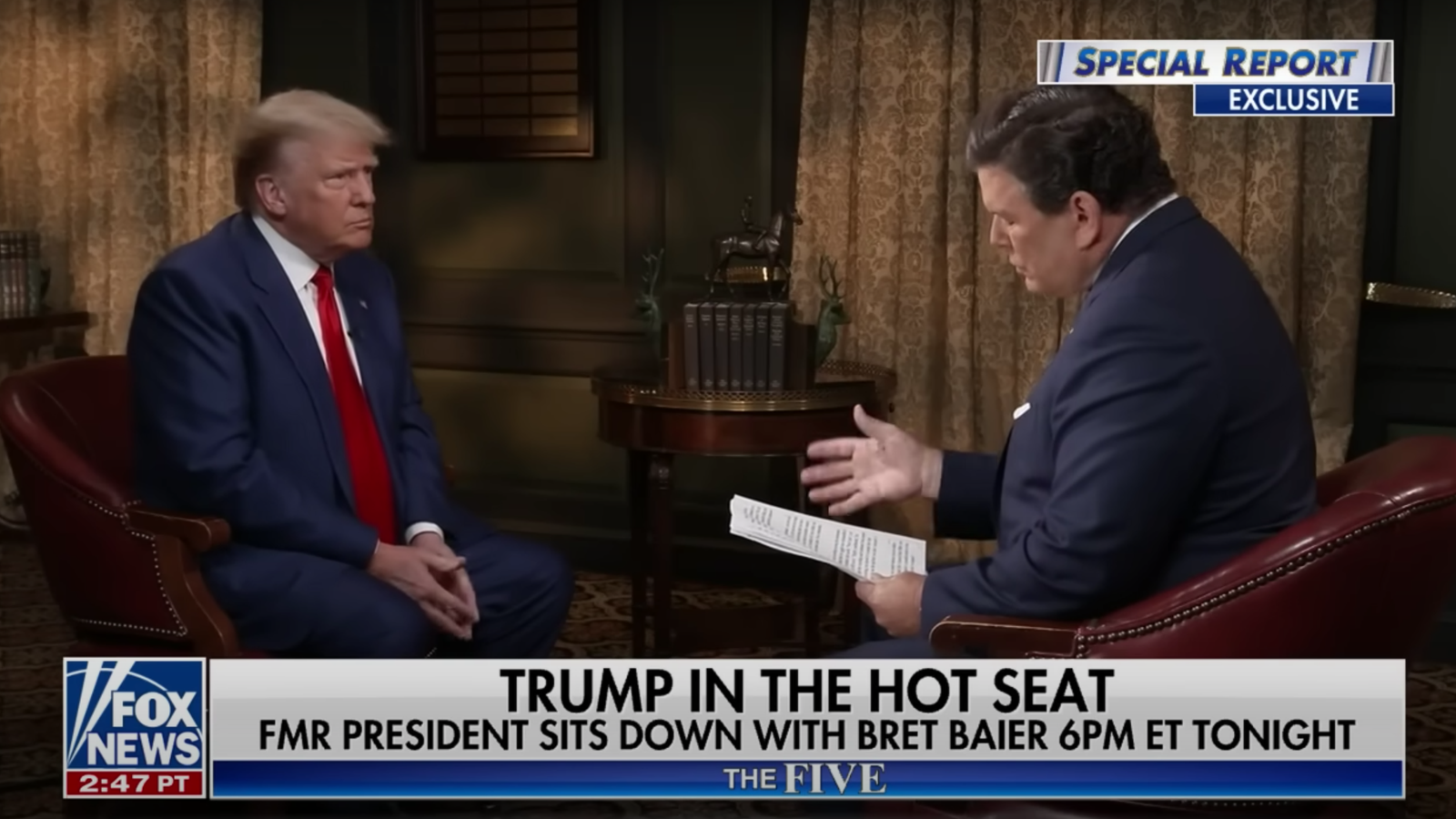 Trump s Fox News interview with Bret Baier arms DeSantis campaign