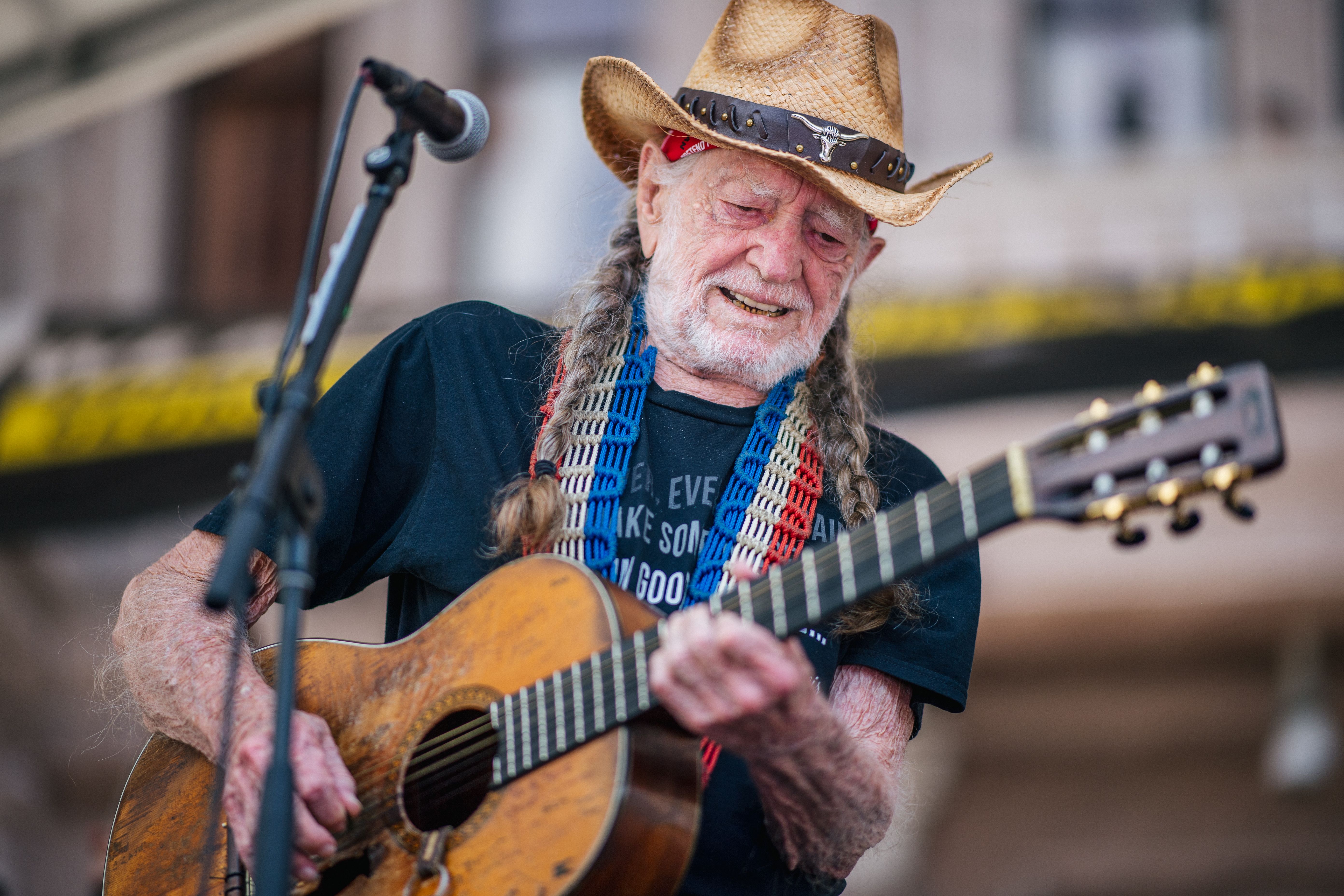 Willie Nelson in performance