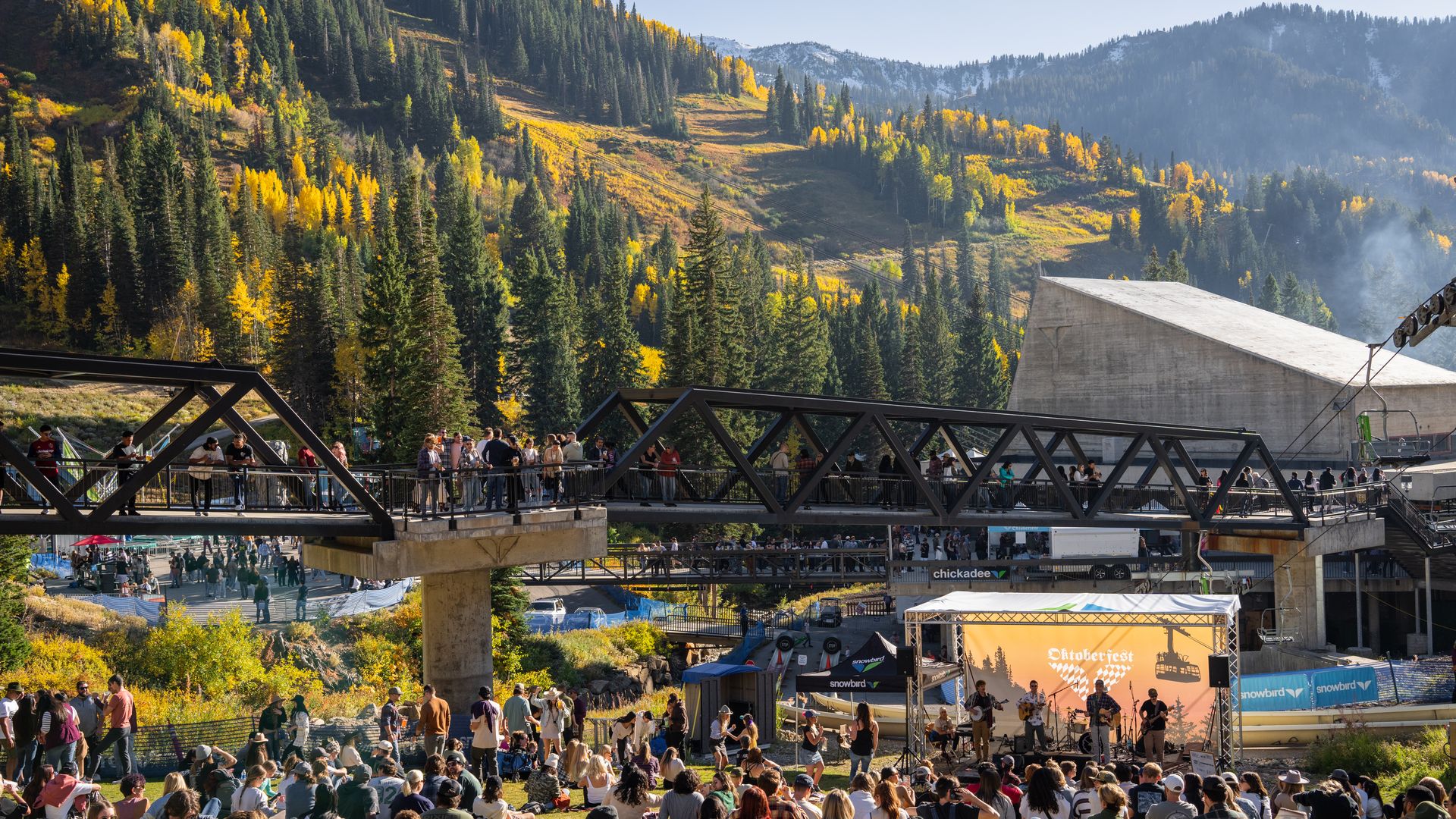 Oktoberfest at Snowbird in Little Cottonwood Canyon