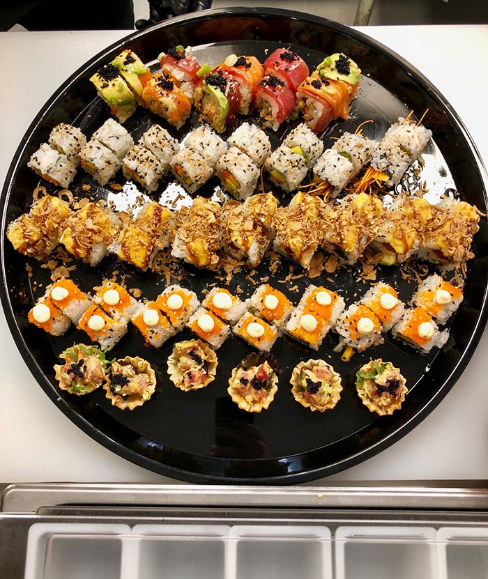 sushi-rolls-at-sushi-guru-plaza-midwood-charlotte