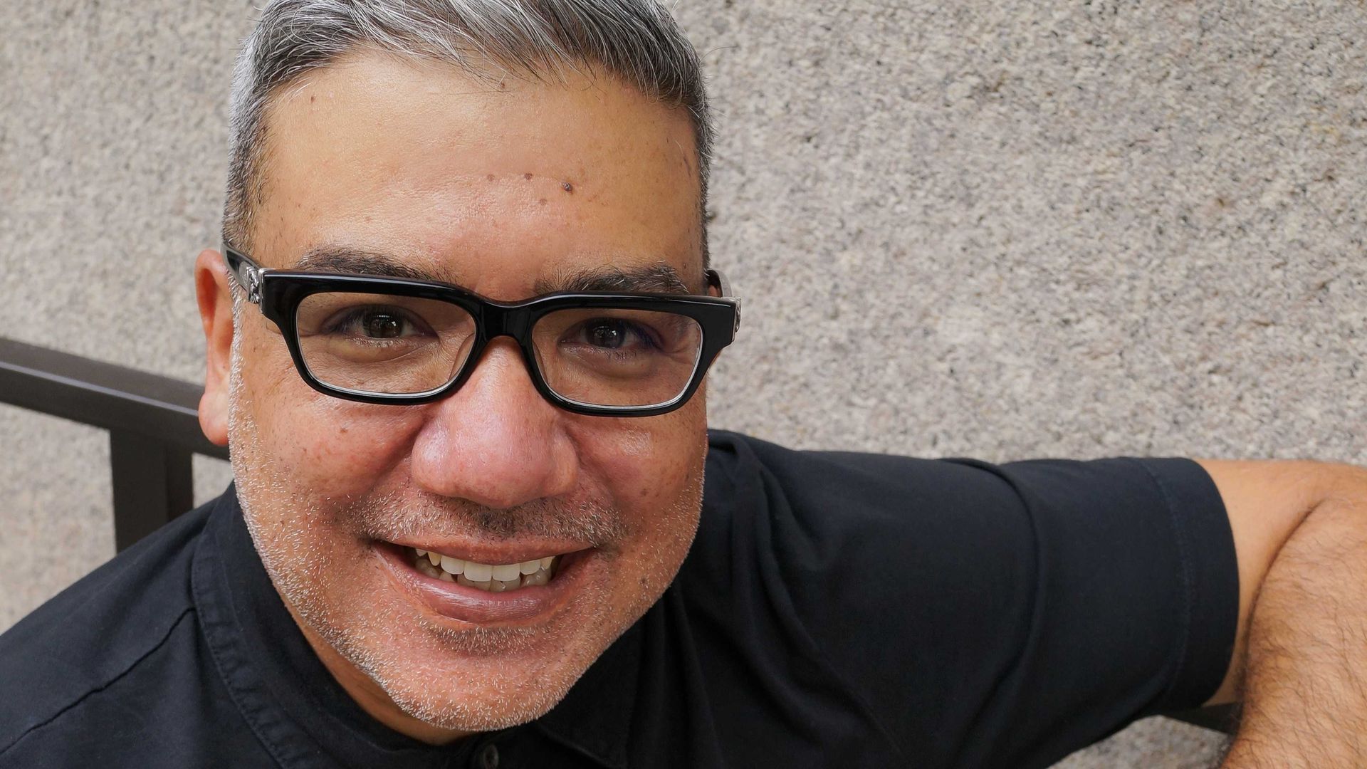 Eugene Hernandez, who was just named the next Sundance Film Festival director, smiles