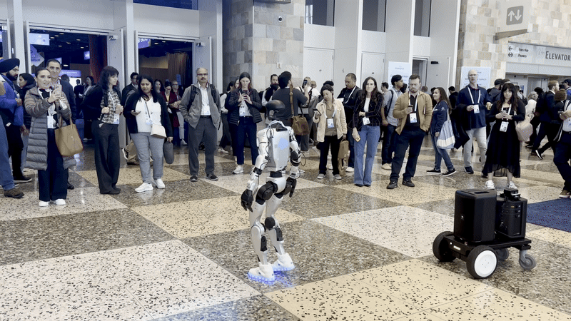 Henry is Salesforce's "humanoid" robot powered with its AI chat bot.
