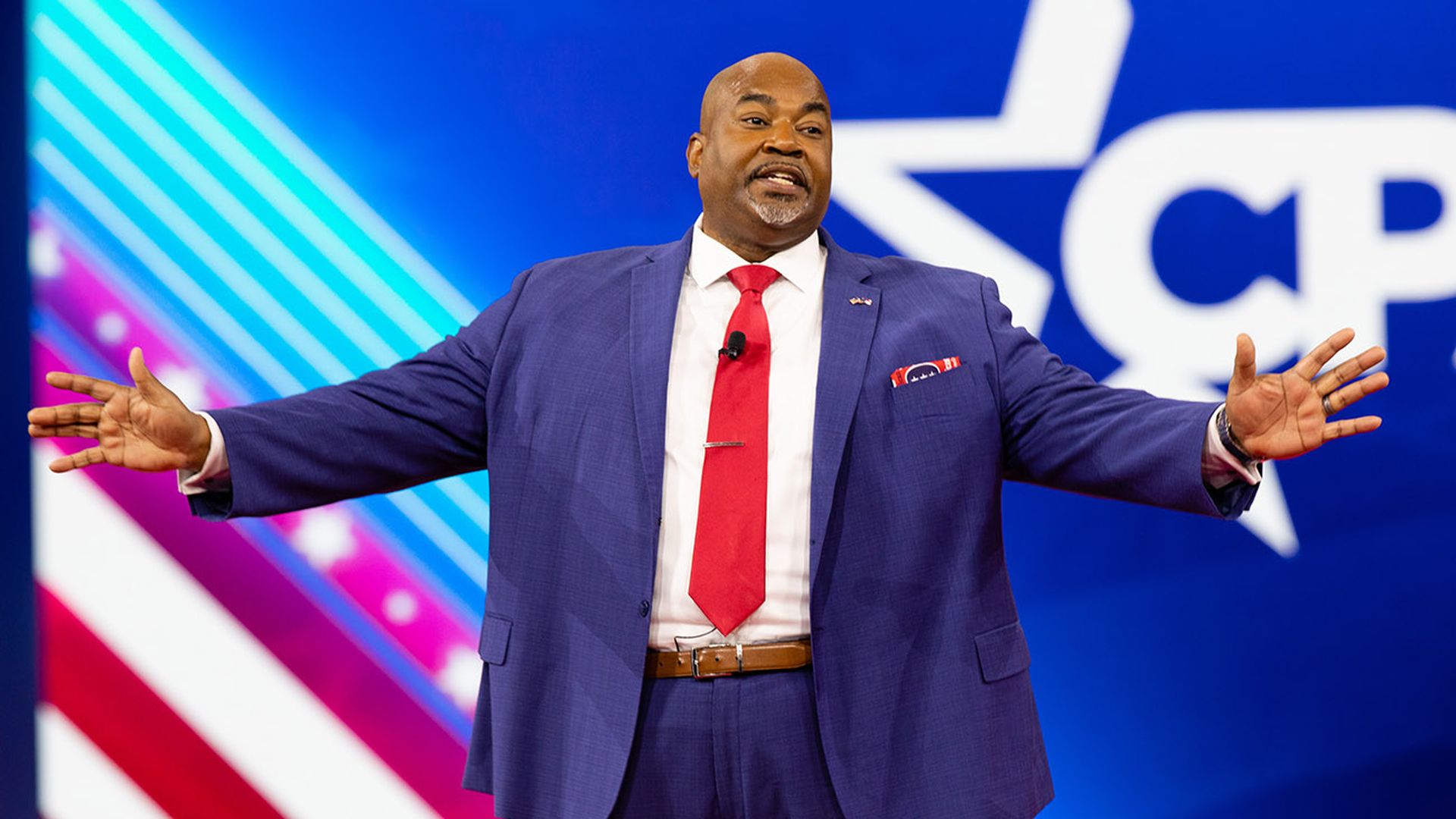 Mark Robinson at Conservative Political Action Conference 2022