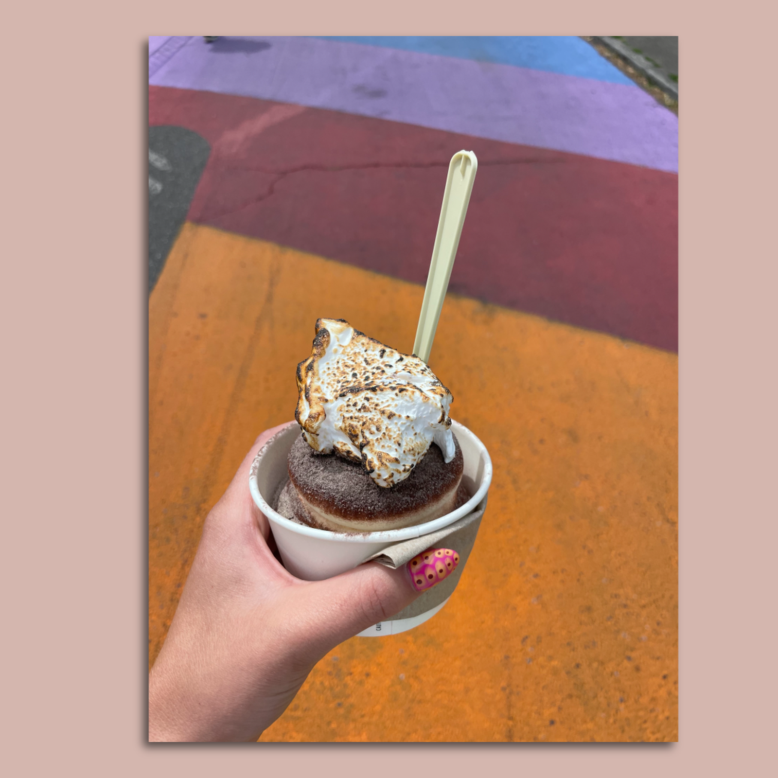 Delicious ice cream cone with chocolate toppings png download