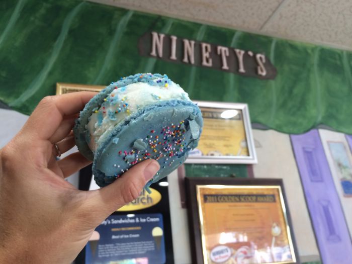 ninety's ice cream sandwich