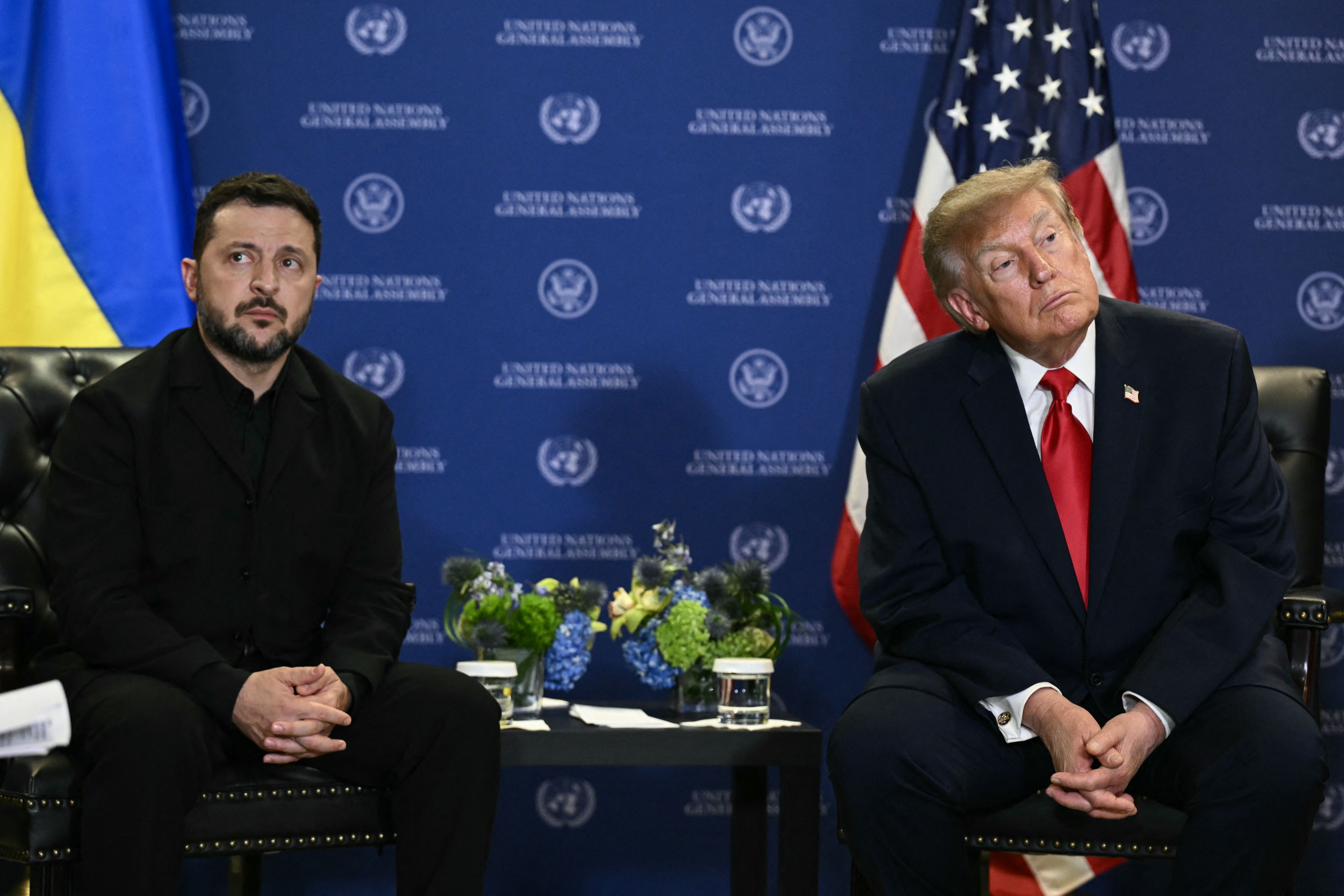 Zelensky and Trump