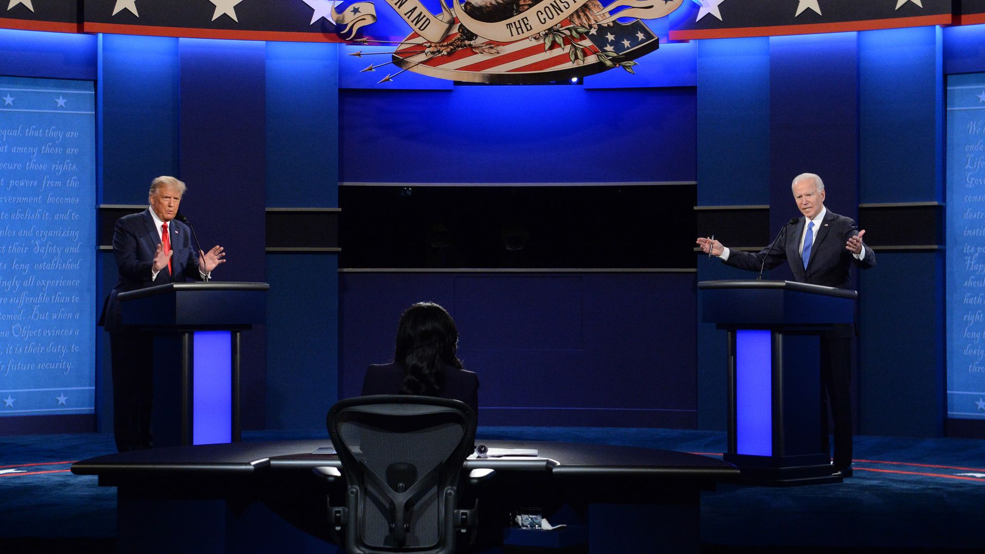 Biden and Trump debate