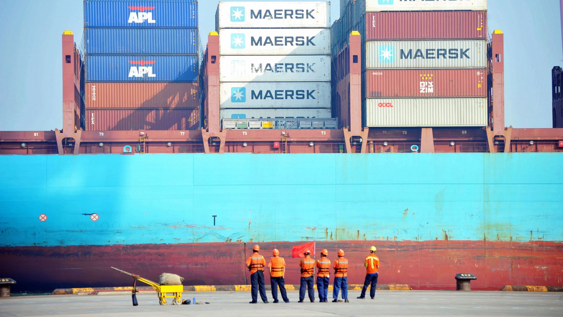 Chinese cargo ship