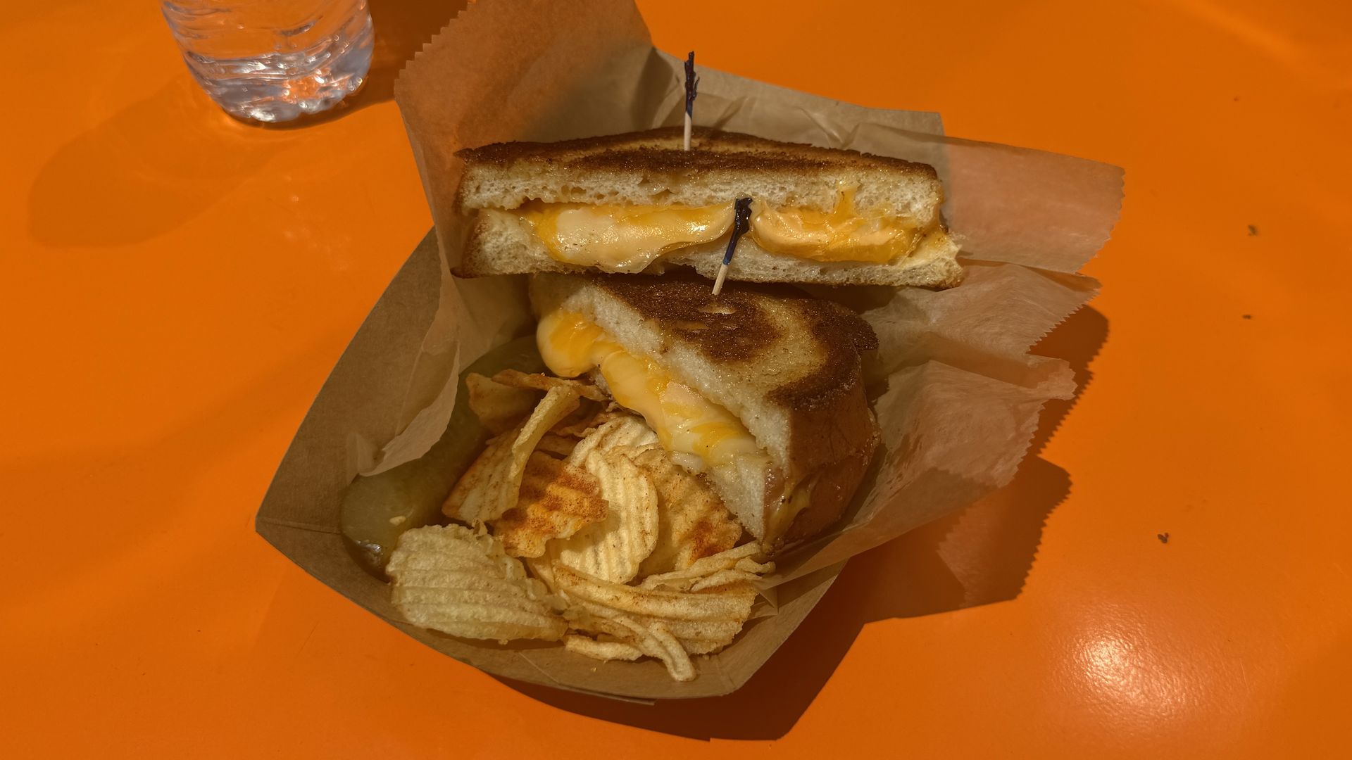 Nu Deli's grilled cheese