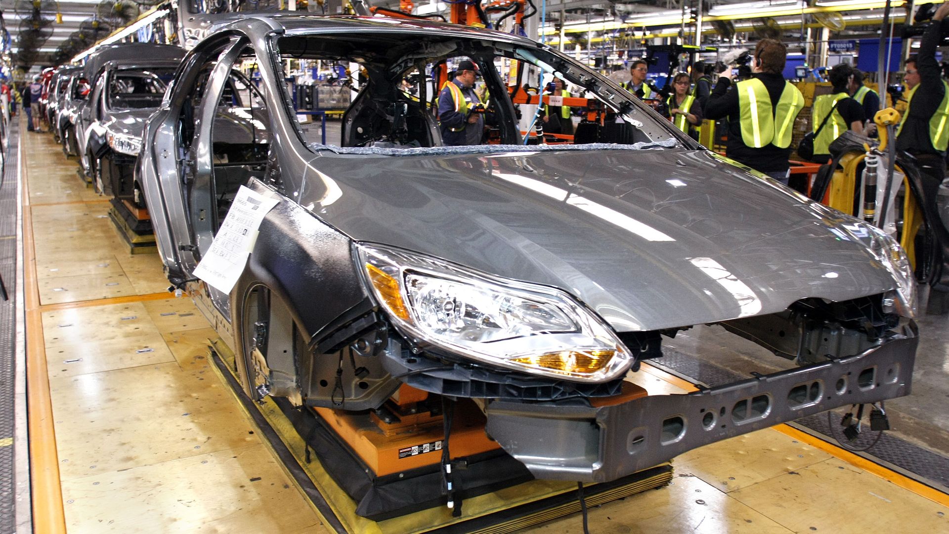 Ford manufacturing plant for electric and hybrid vehicles in Michigan