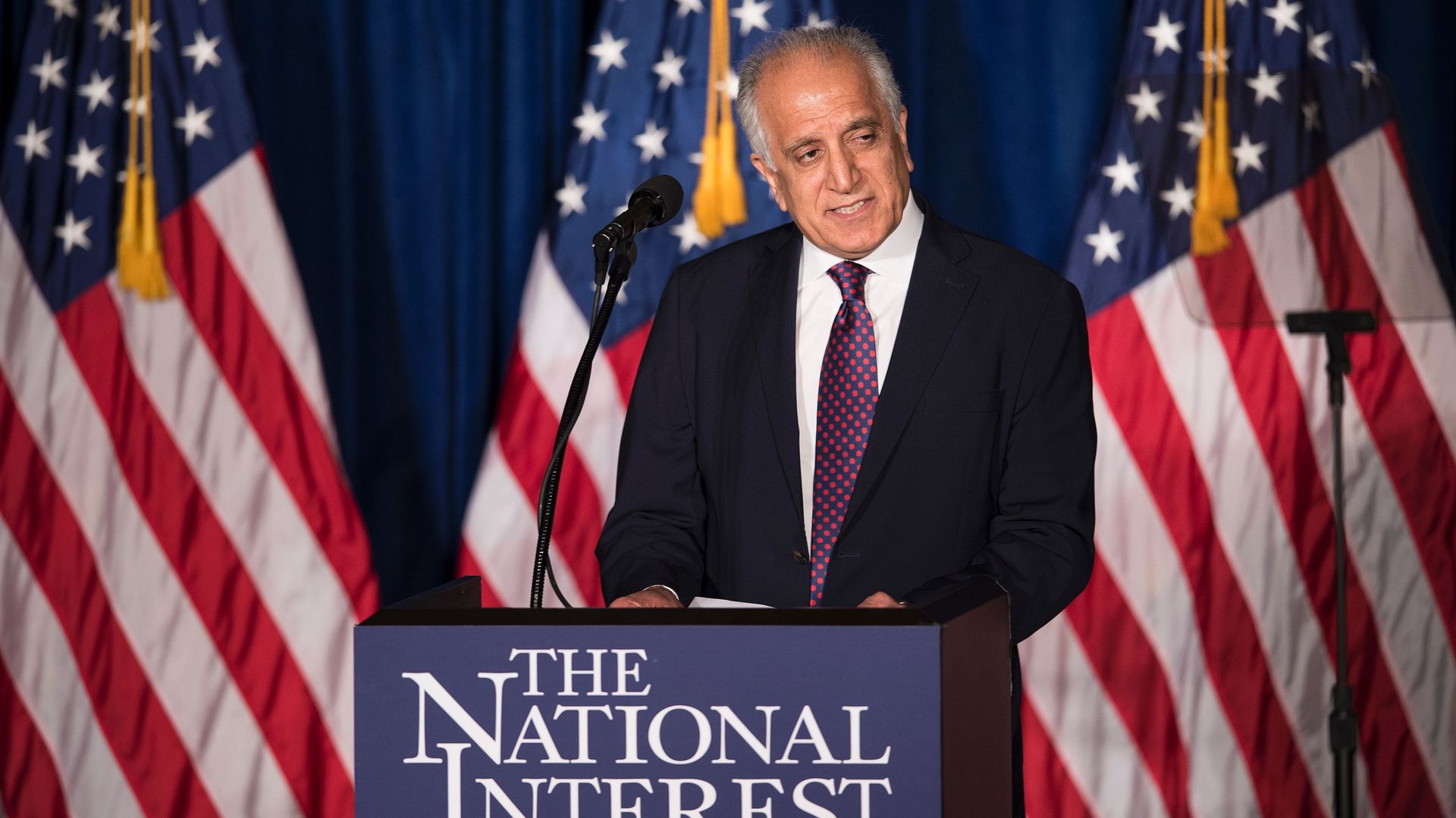  US Ambassador to Afghanistan Zalmay Khalilzad