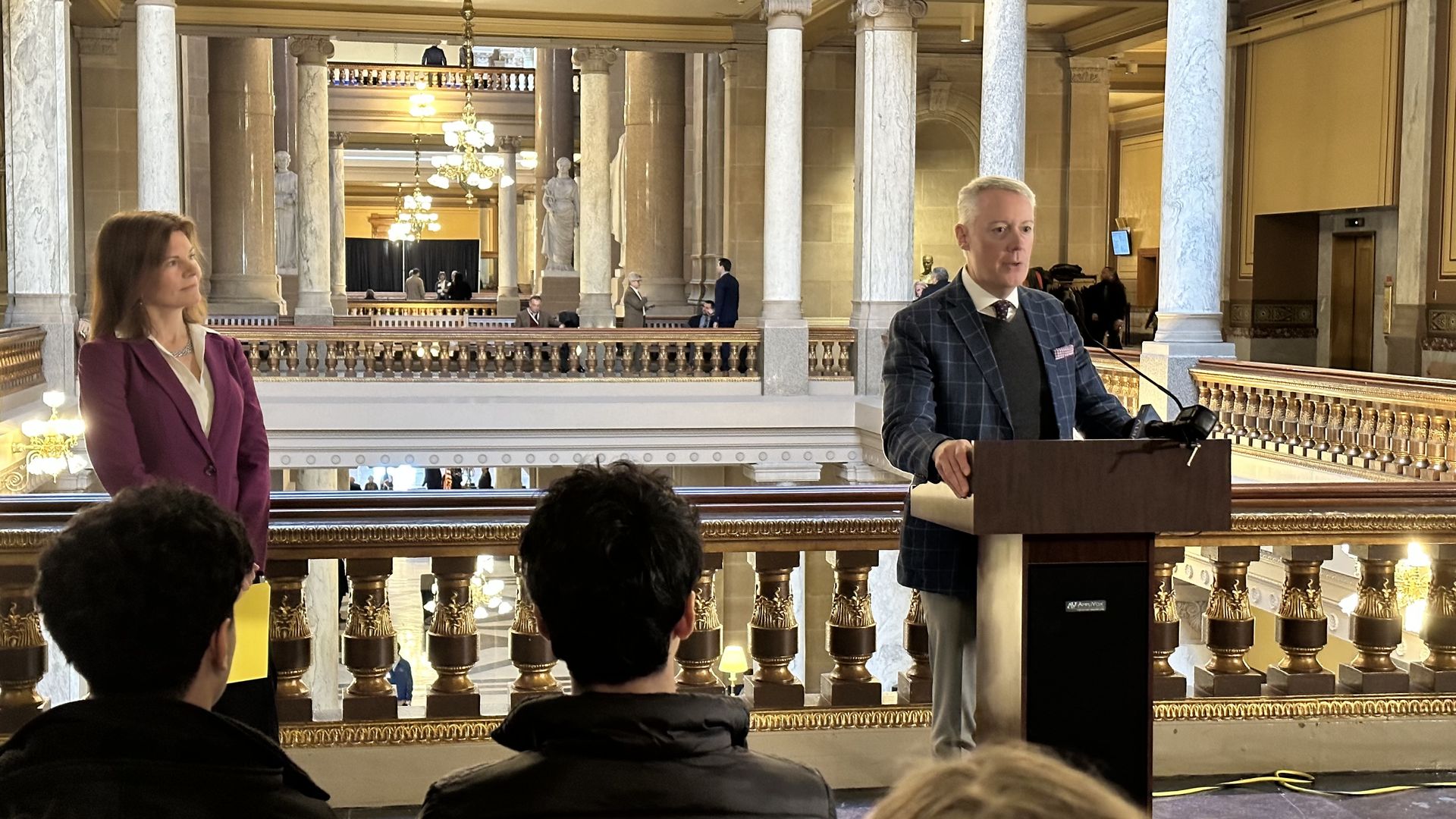 Indiana's Youth Innovation & Entrepreneurship Caucus kickoff event.