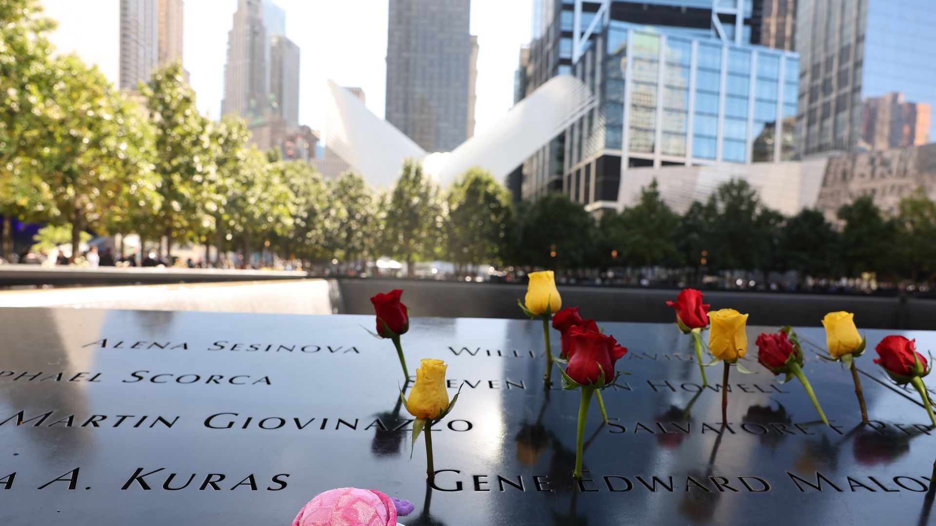 he National 9/11 Memorial and Museum on September 11, 2024 in New York City