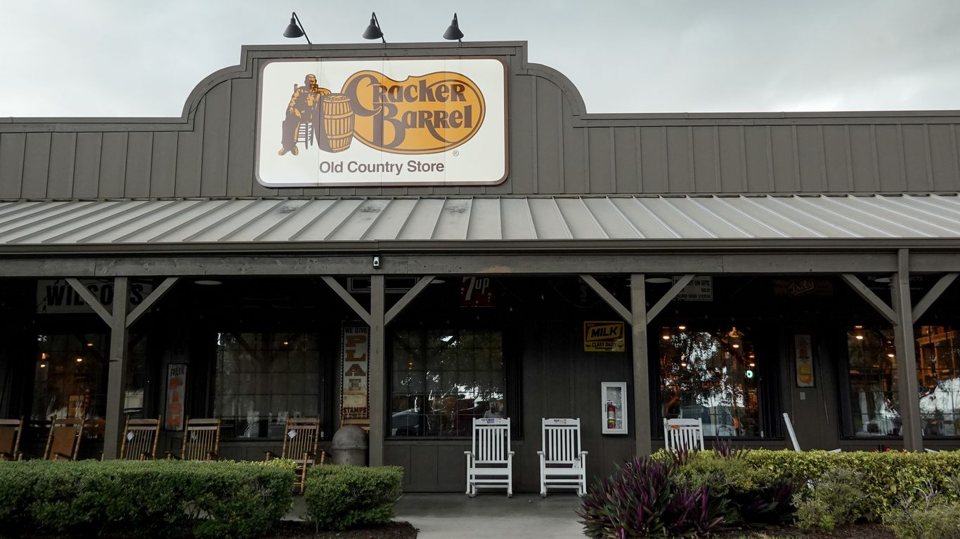 Cracker Barrel CEO is out after MAGA backlash