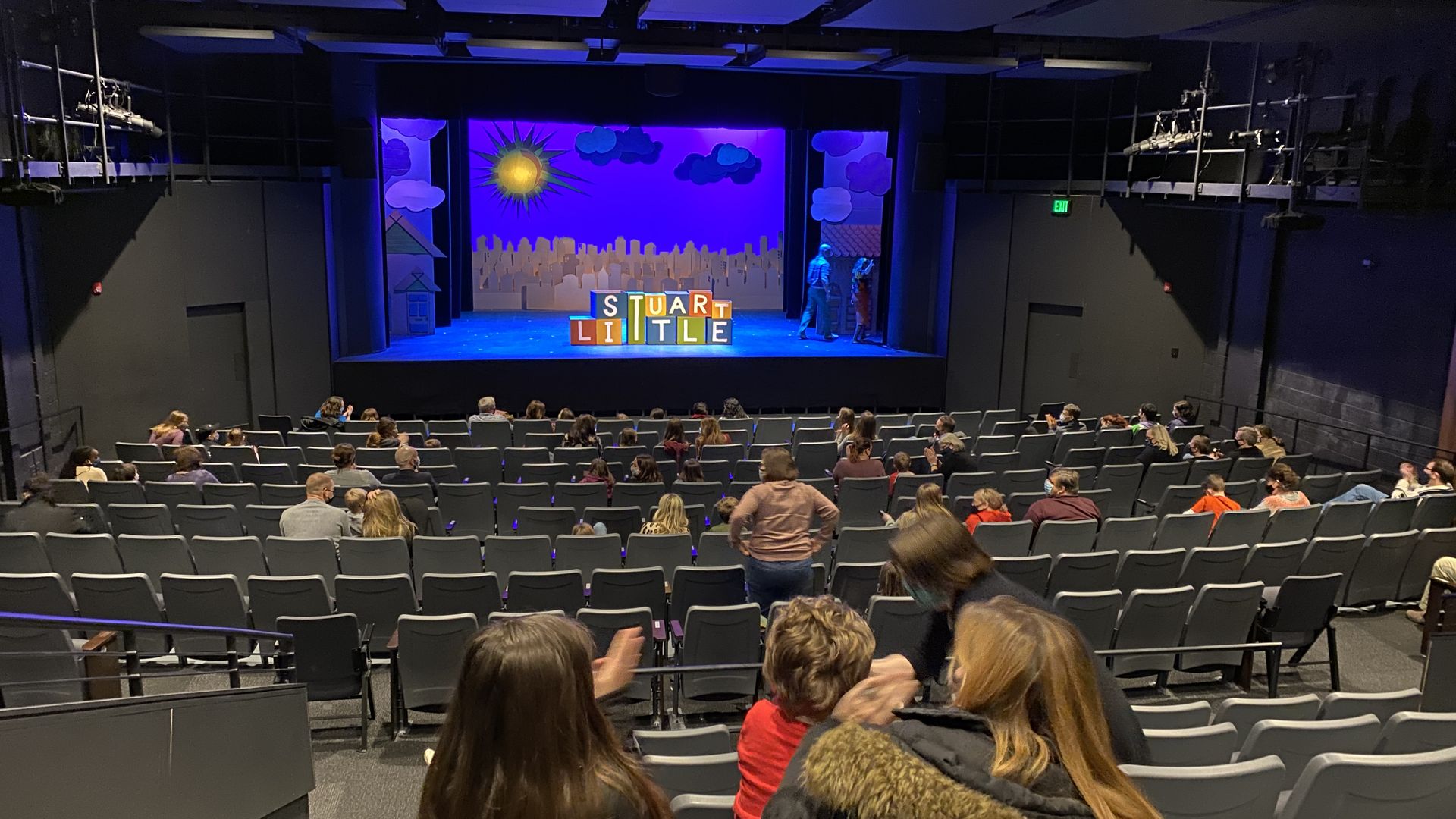 A production of Stuart Little at the Des Moines Playhouse.