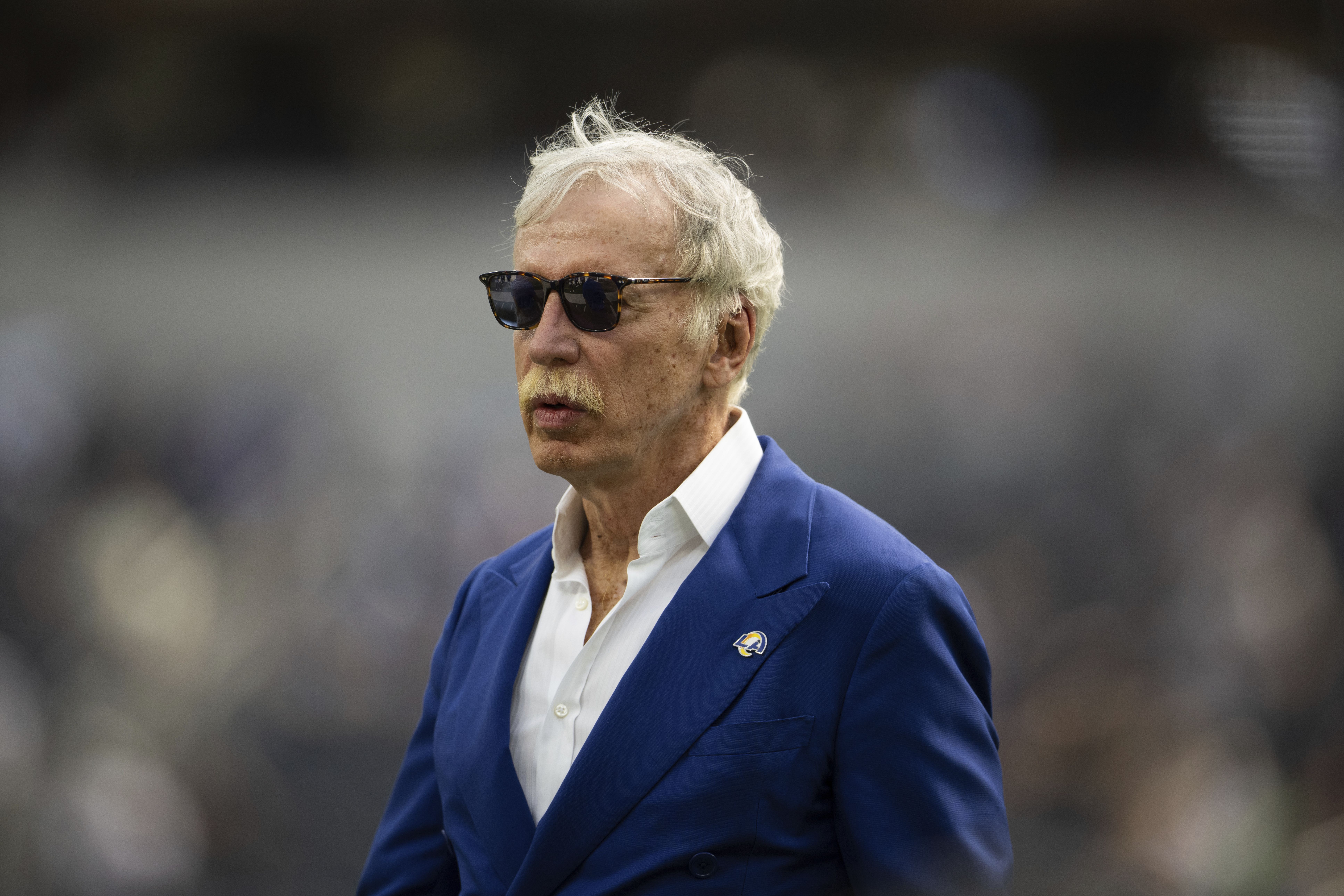 Los Angeles Rams owner Stan Kroenke before a preseason game in August.