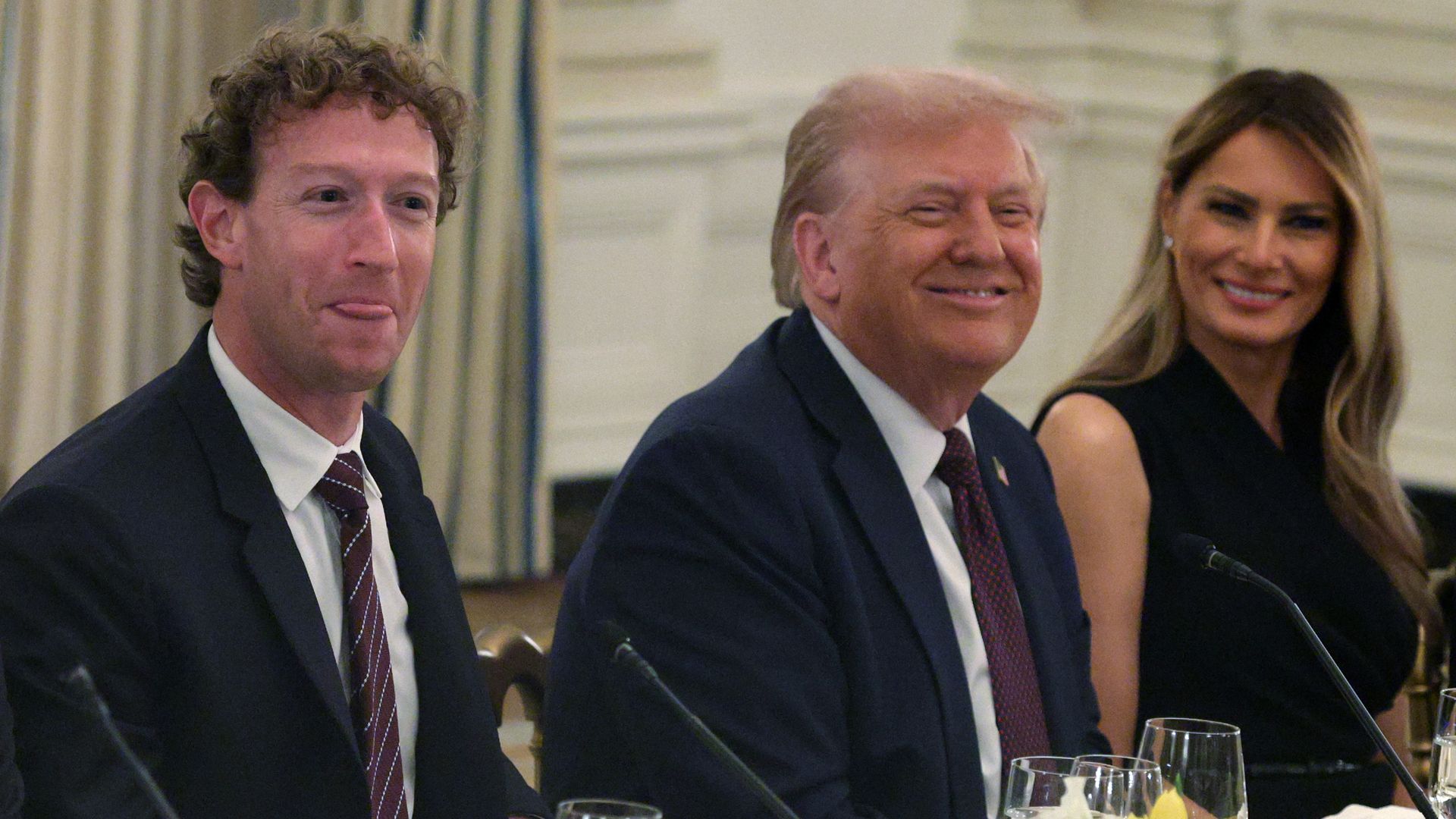 Trump hosts Big Tech elite at White House dinner: CEOs praise president