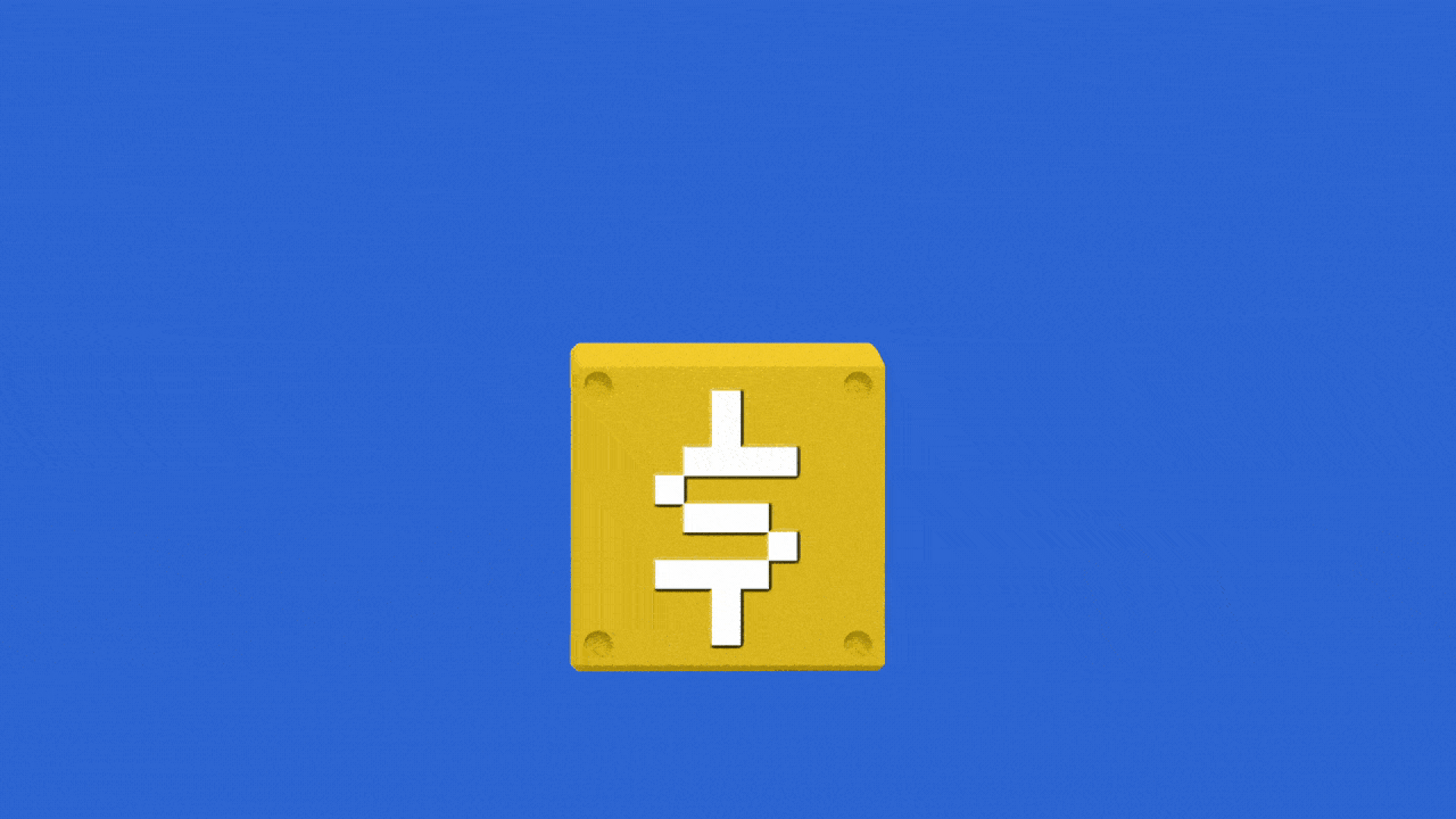 Illustration of question mark emerging from a video game block punched by a gloved fist.