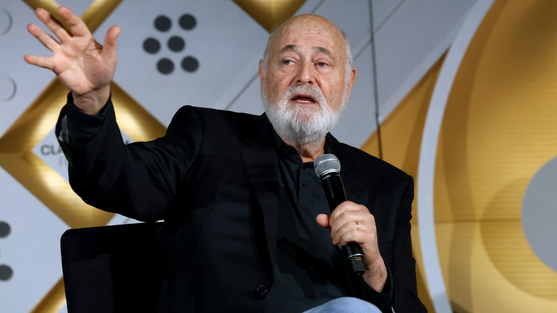 Rob Reiner speaks onstage at the screening of "Misery" during the 2025 TCM Classic Film Festival at TCL Chinese Theatre on April 25, 2025 in Hollywood, California. (Photo by Jesse Grant/Getty Images for TCM)