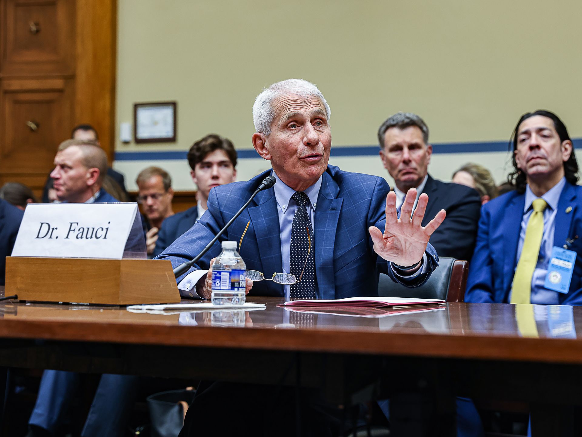 Fauci, Marjorie Taylor Greene clash, hecklers removed at heated House  hearing