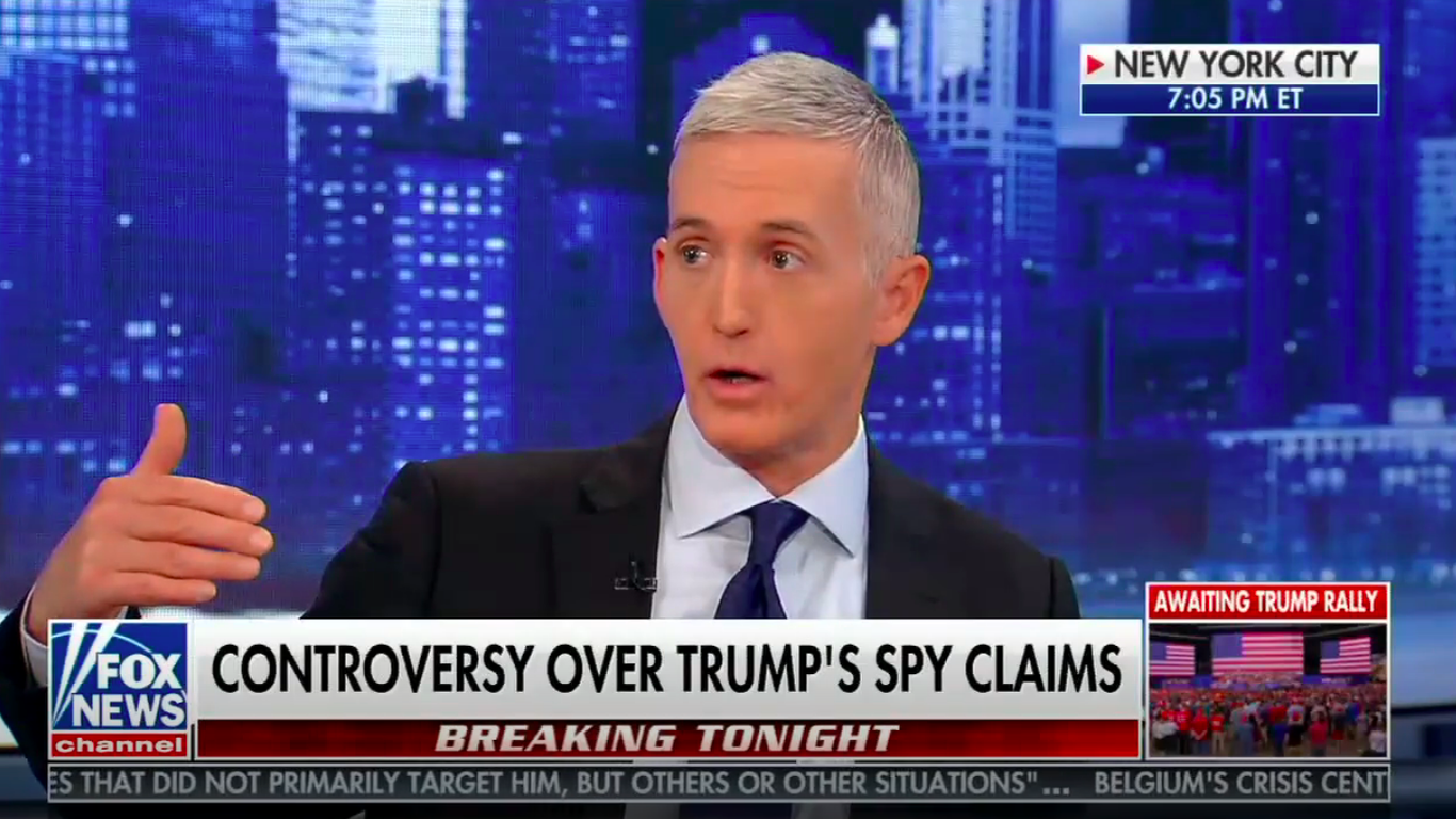 Trey Gowdy says FBI did nothing wrong on Trump campaign