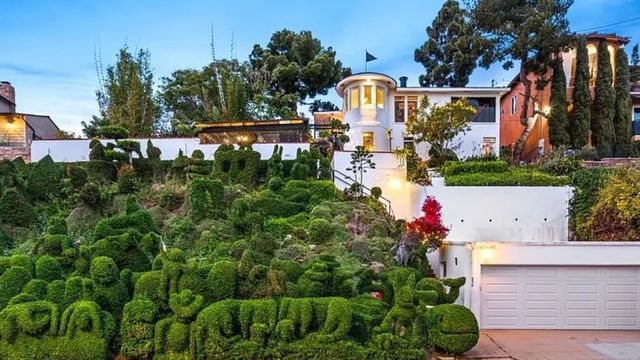 Mission Hills home with famous topiary garden hits the market