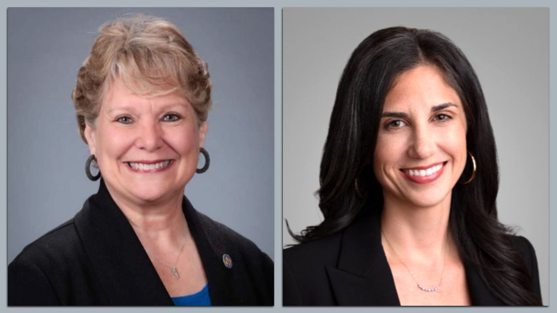 Northwest Arkansas Democrats State Rep. Denis Garner, left, and State Rep. Nicole Clowney. Photos courtesy of the Arkansas Legislature. 