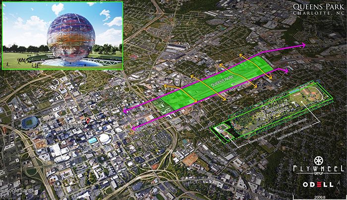 Proposed Queens Park in North End