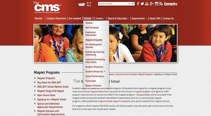CMS-Website