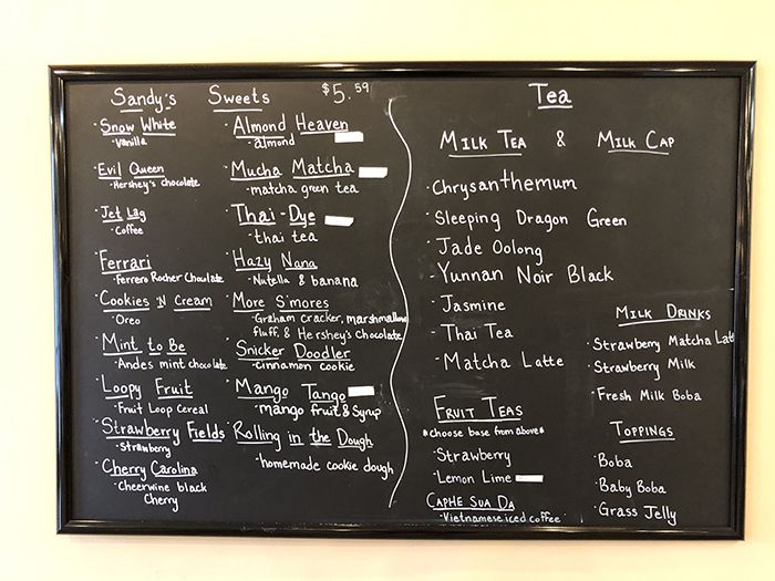 Around the World Cafe menu