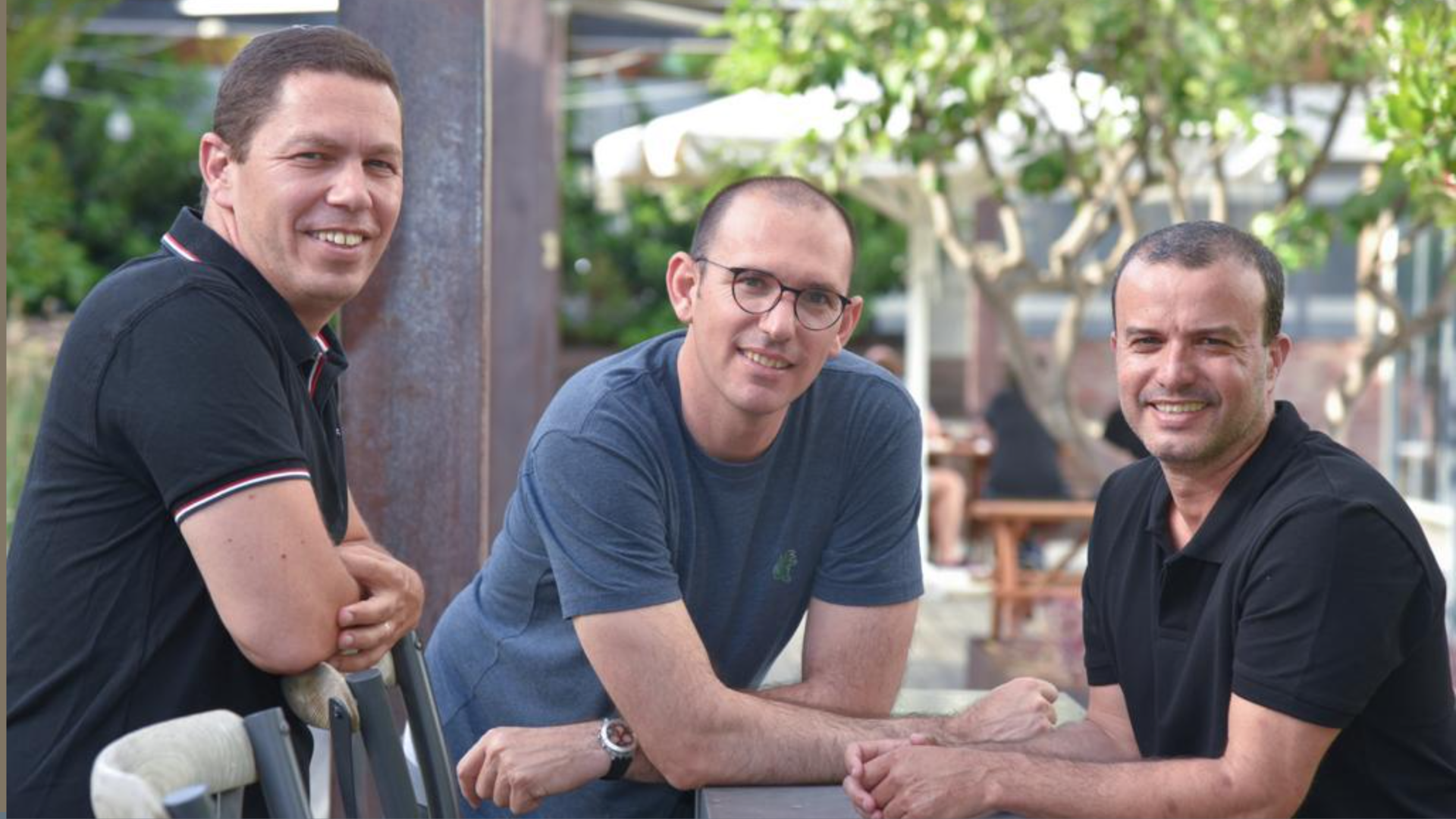 8fig co-founders Yaron Shapira, Assaf Dagan and Roei Yellin are pictured.