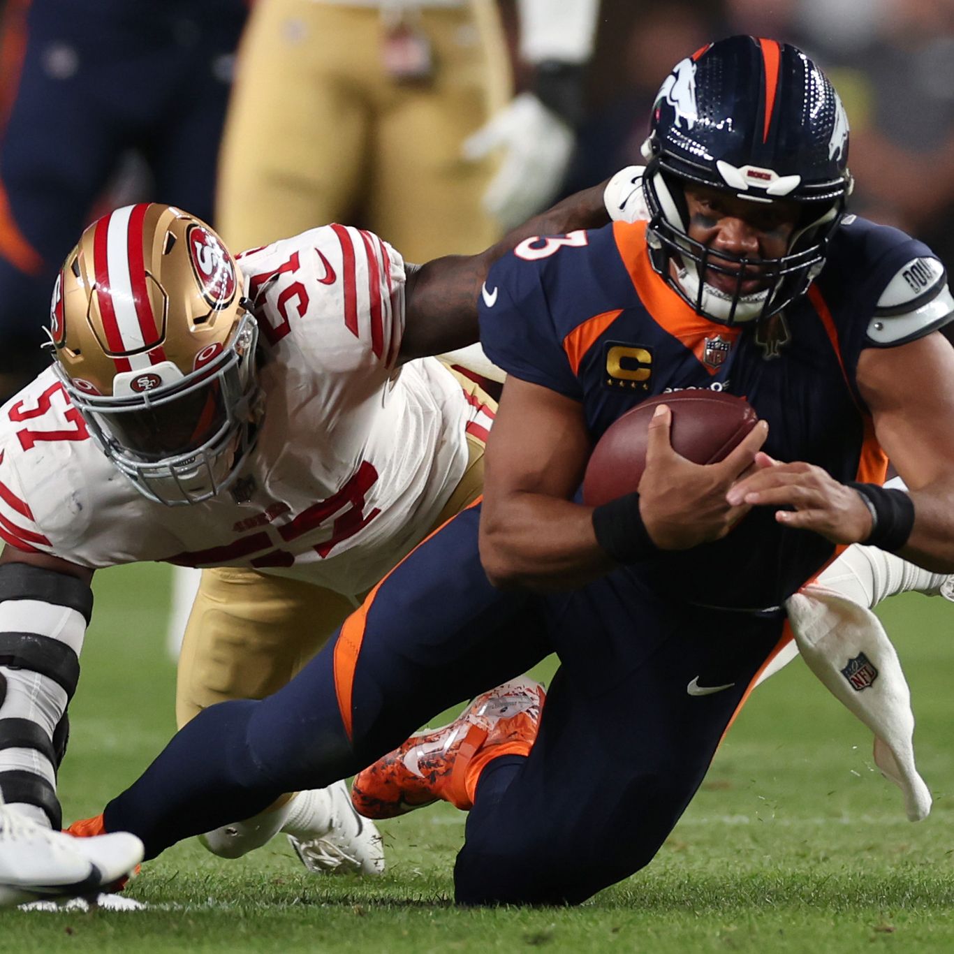 Denver Broncos starters, Russell Wilson improve vs San Francisco