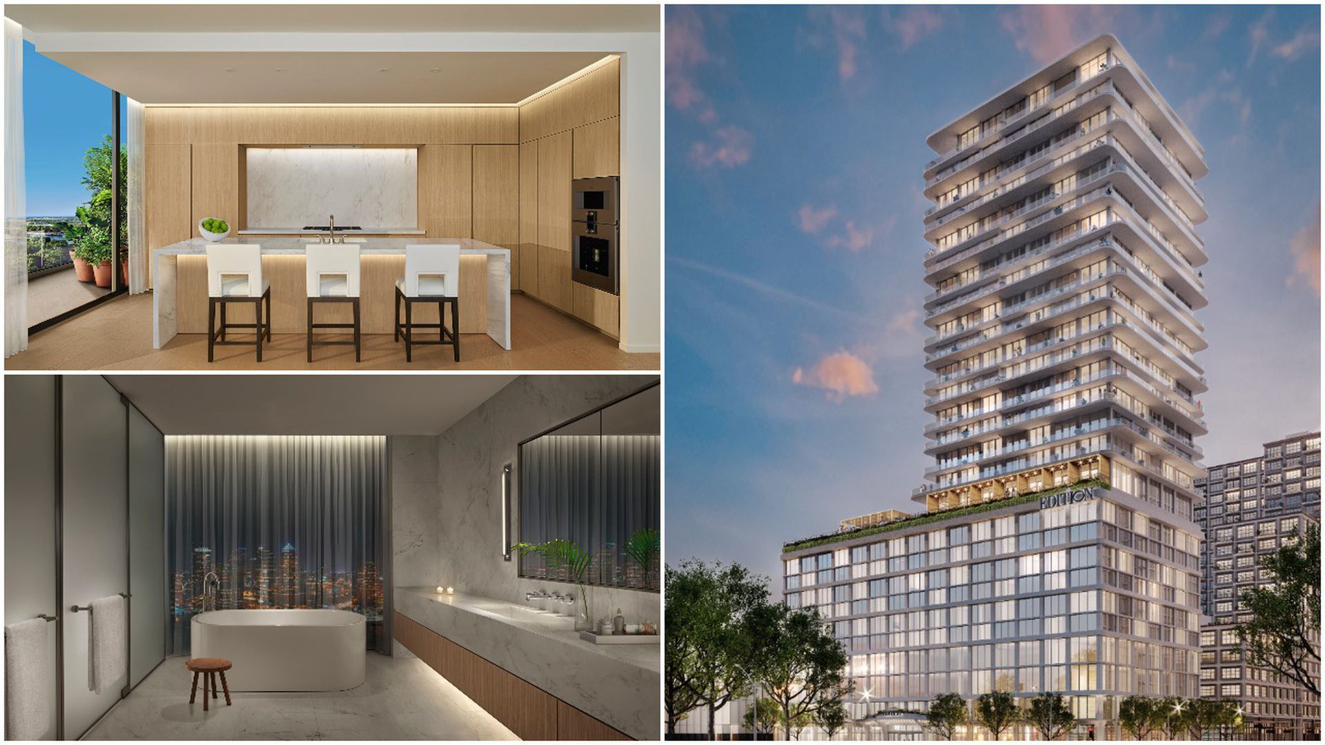 Pictures of the design for the first 5-star hotel in Tampa