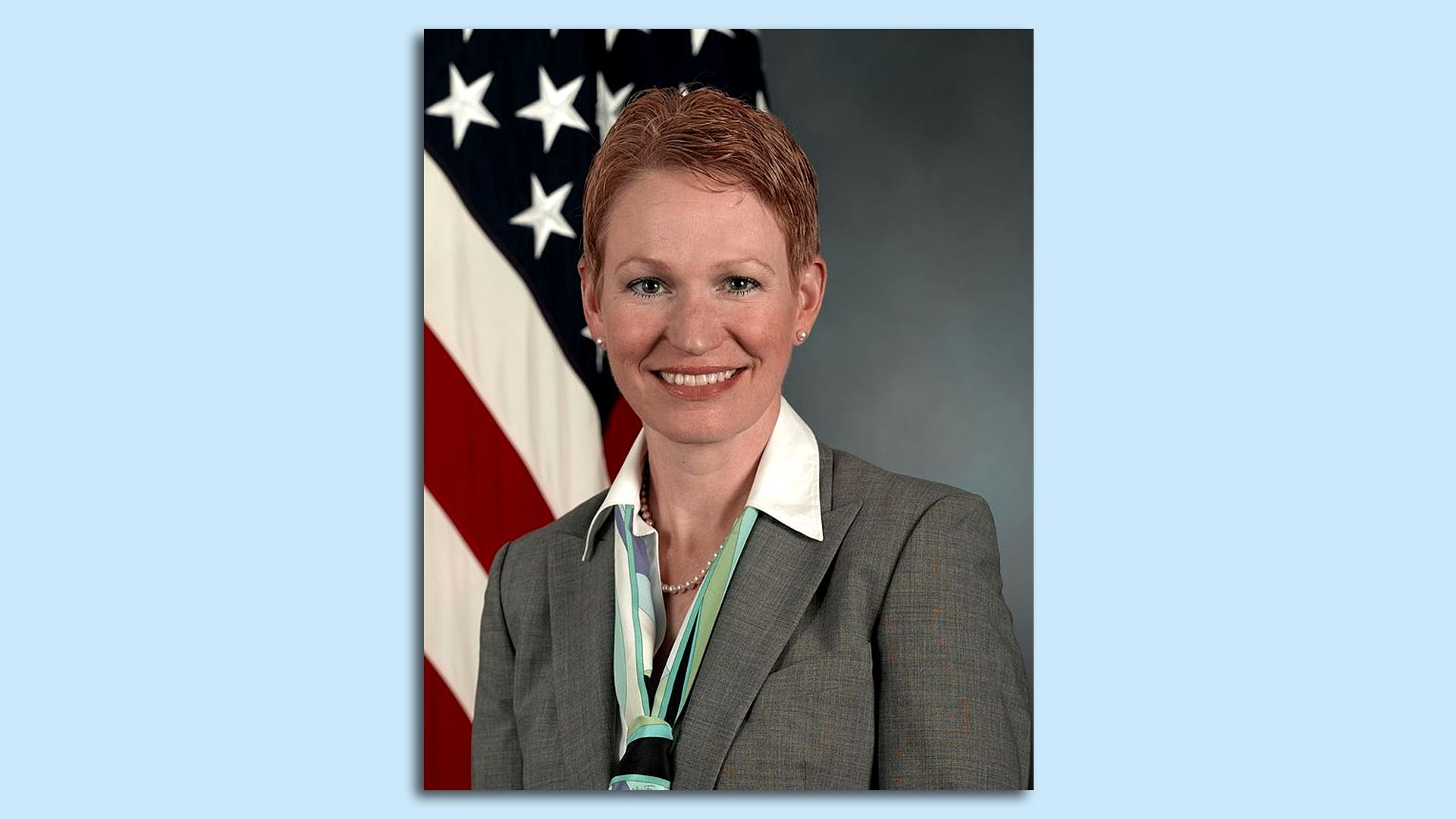 US Department of Defense portrait of Celeste A. Wallander, Deputy Assistant Secretary of Defense for Russia/Ukraine/Eurasia